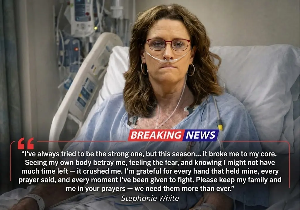 STEPHANIE WHITE BREAKS SILENCE ON A “SCARY” HEALTH MOMENT — FANS RALLY AS THE COACH SPEAKS OUT AFTER