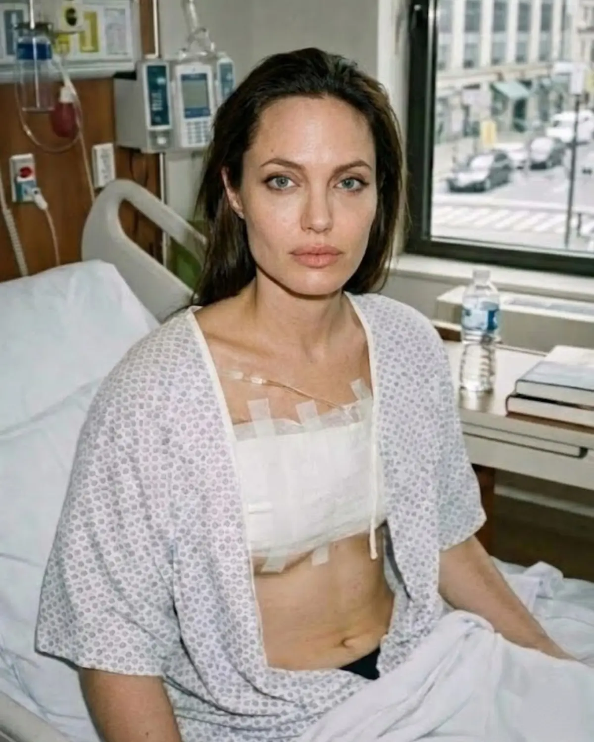 The Warrior’s Rest: Angelina Jolie’s Hospital Bed Revelation and the Mystery of “The Beginning”