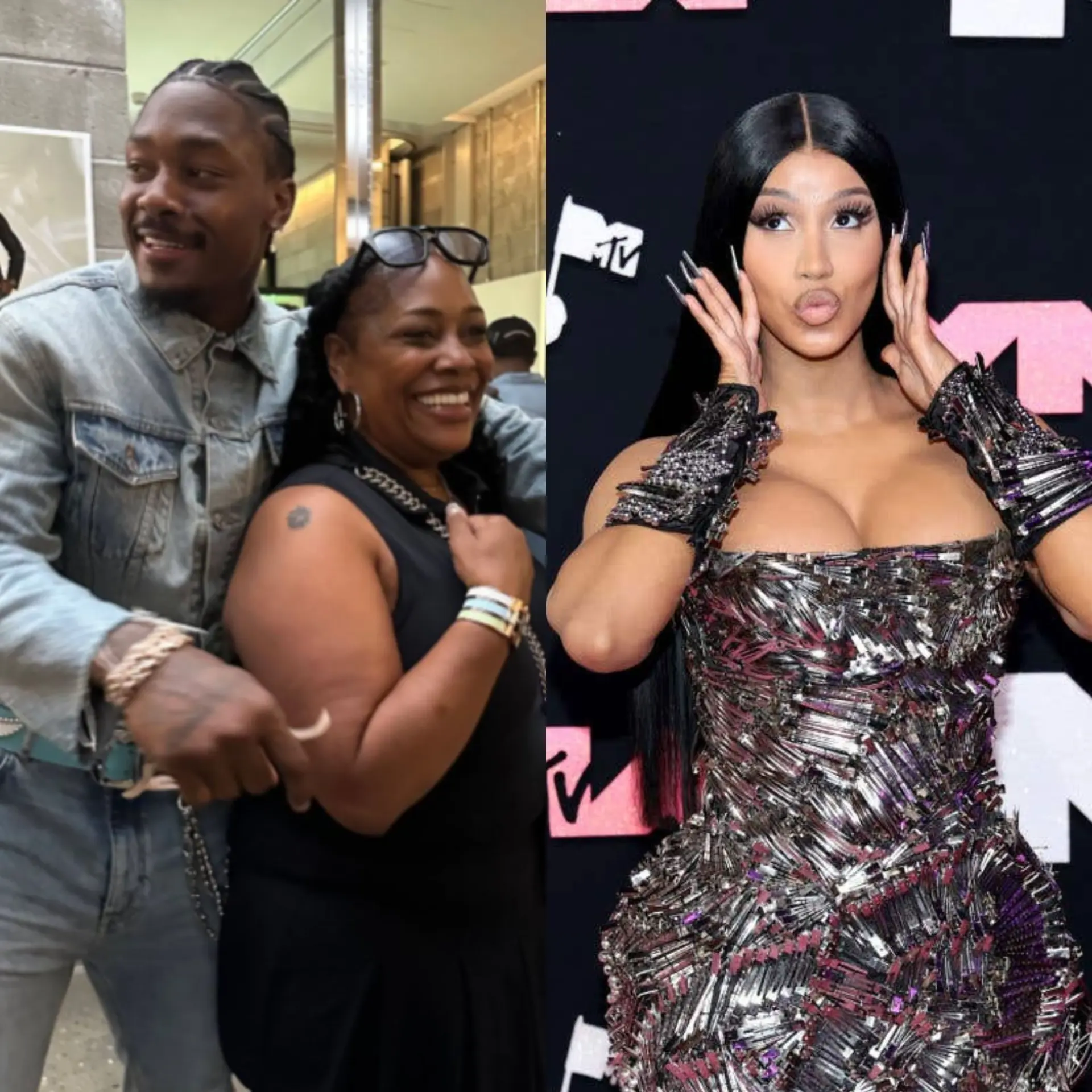 Stefon Diggs’ mother didn’t hold back when speaking about the breakup. She reportedly said, “Let’s b