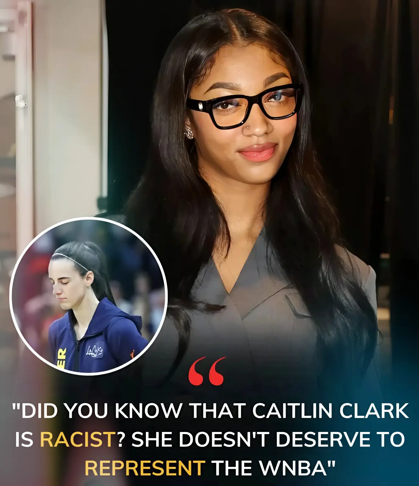 BREAKING: Angel Reese Goes Nuclear on Caitlin Clark – "She's Racist and Has NO P