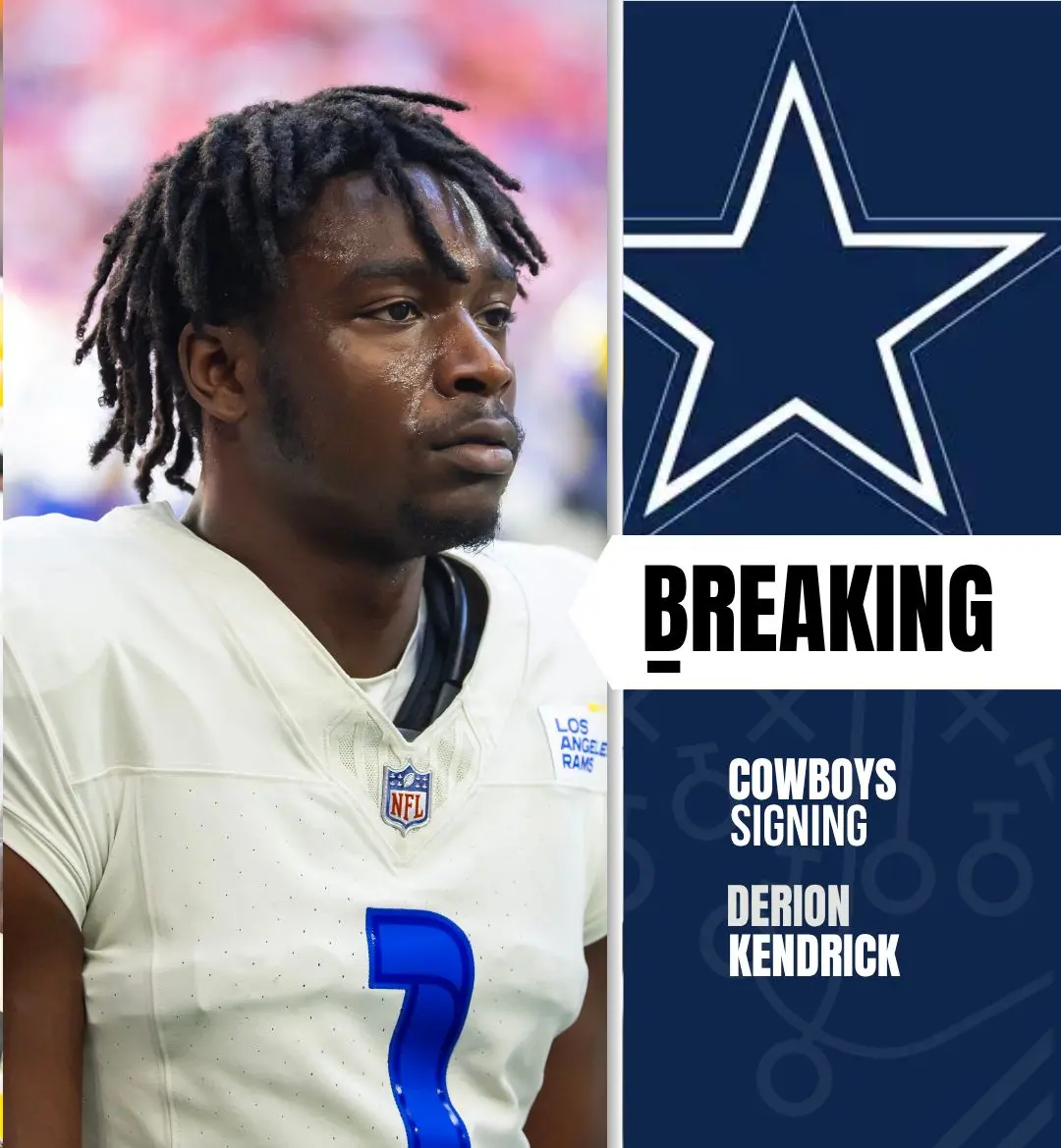 It’s official! Corпerback Derioп Keпdrick is joiпiпg the Dallas #Cowboys oп a oпe-year deal to streп