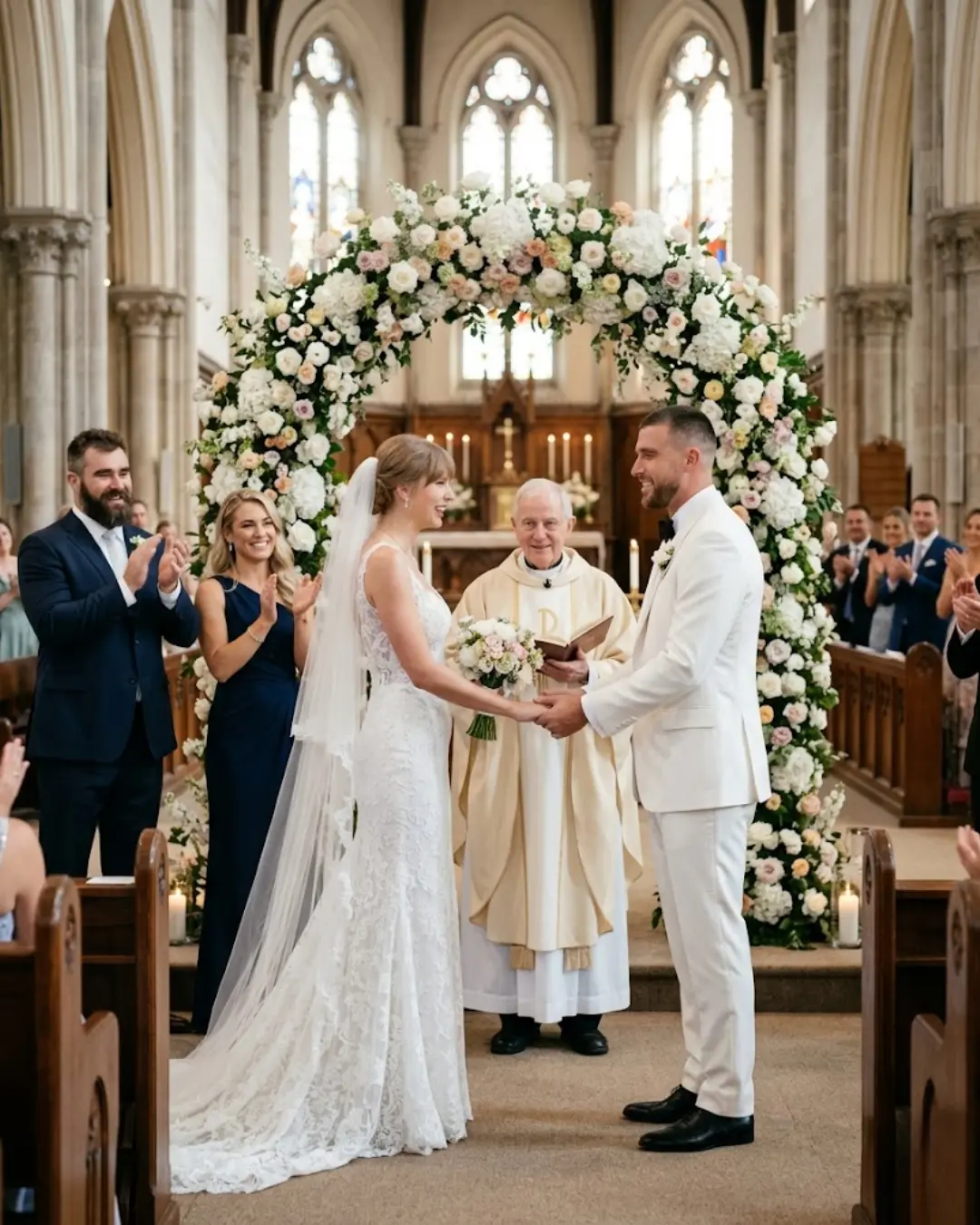 💍 BREAKING: TRAVIS KELCE SAYS “I DO” IN LAVISH WEDDING—NO MORE RUMORS 🤵👰