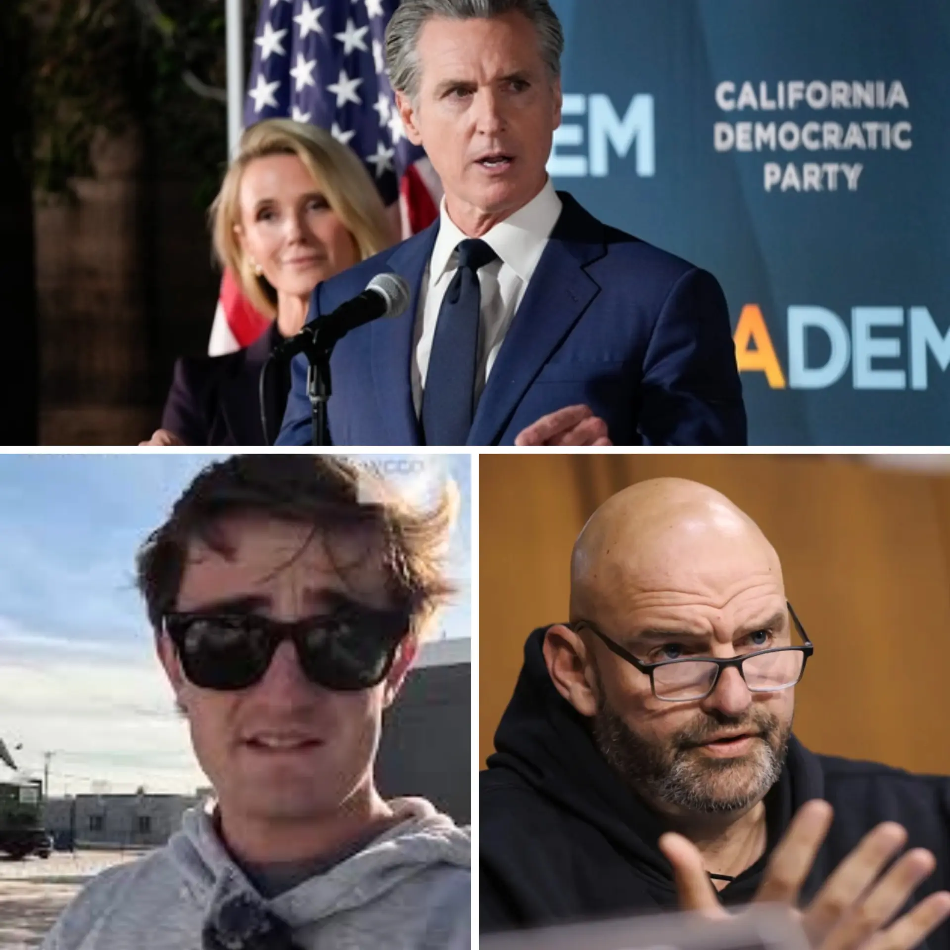 10 MINUTES AGO.... ‘YOU STUPID YOUTUBER, YOU SHOULD LEAVE MY COUNTRY…’ — NEWSOM 