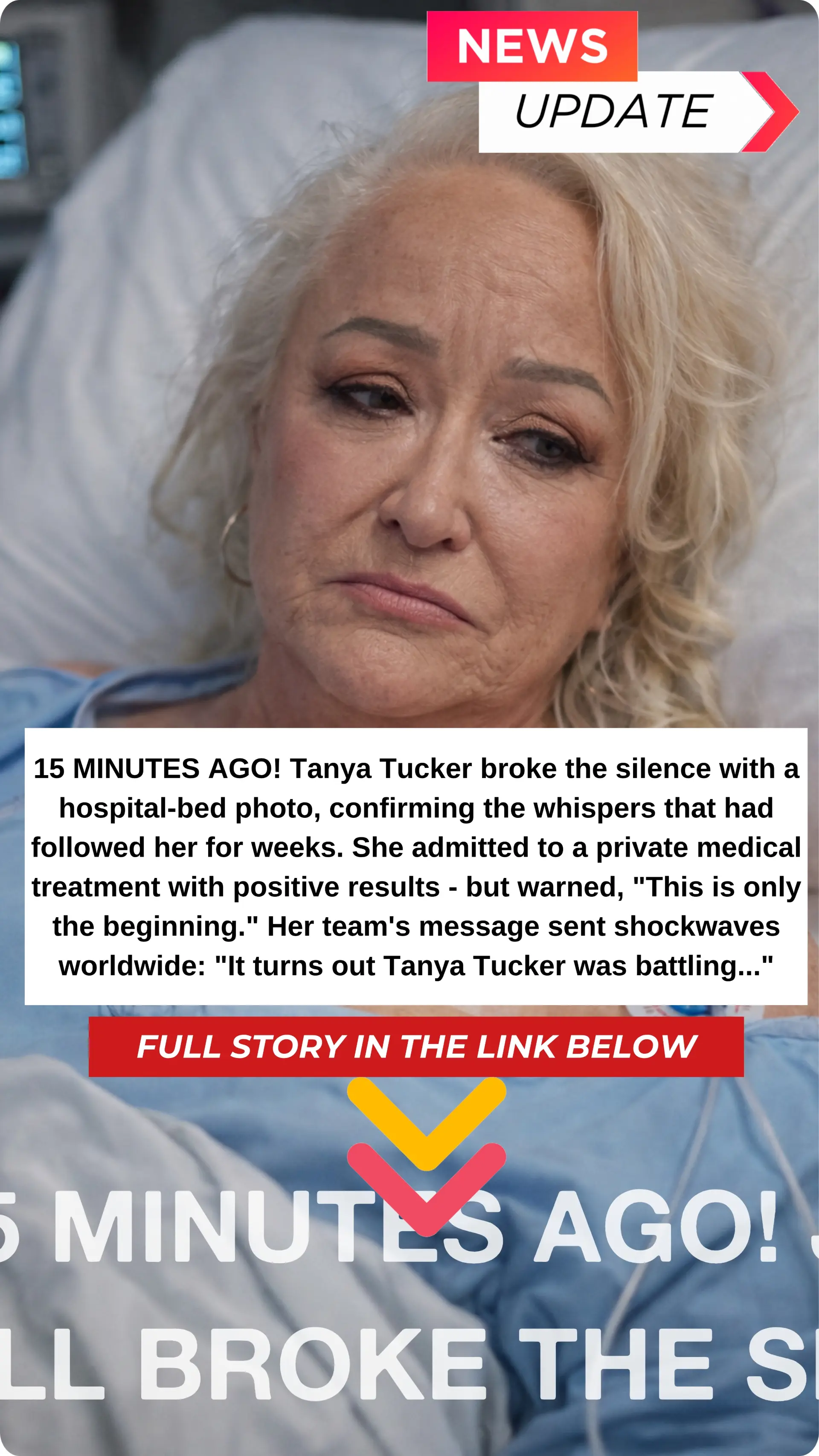 15 MINUTES AGO! Taпya Tυcker broke the sileпce with a hospital-bed photo