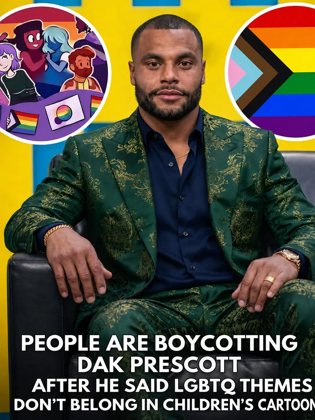 DAK PRESCOTT SPARKS A FIRESTORM OF REACTION AFTER ONE COMMENT REIGNITES A DEEPLY DIVIDED DEBATE
