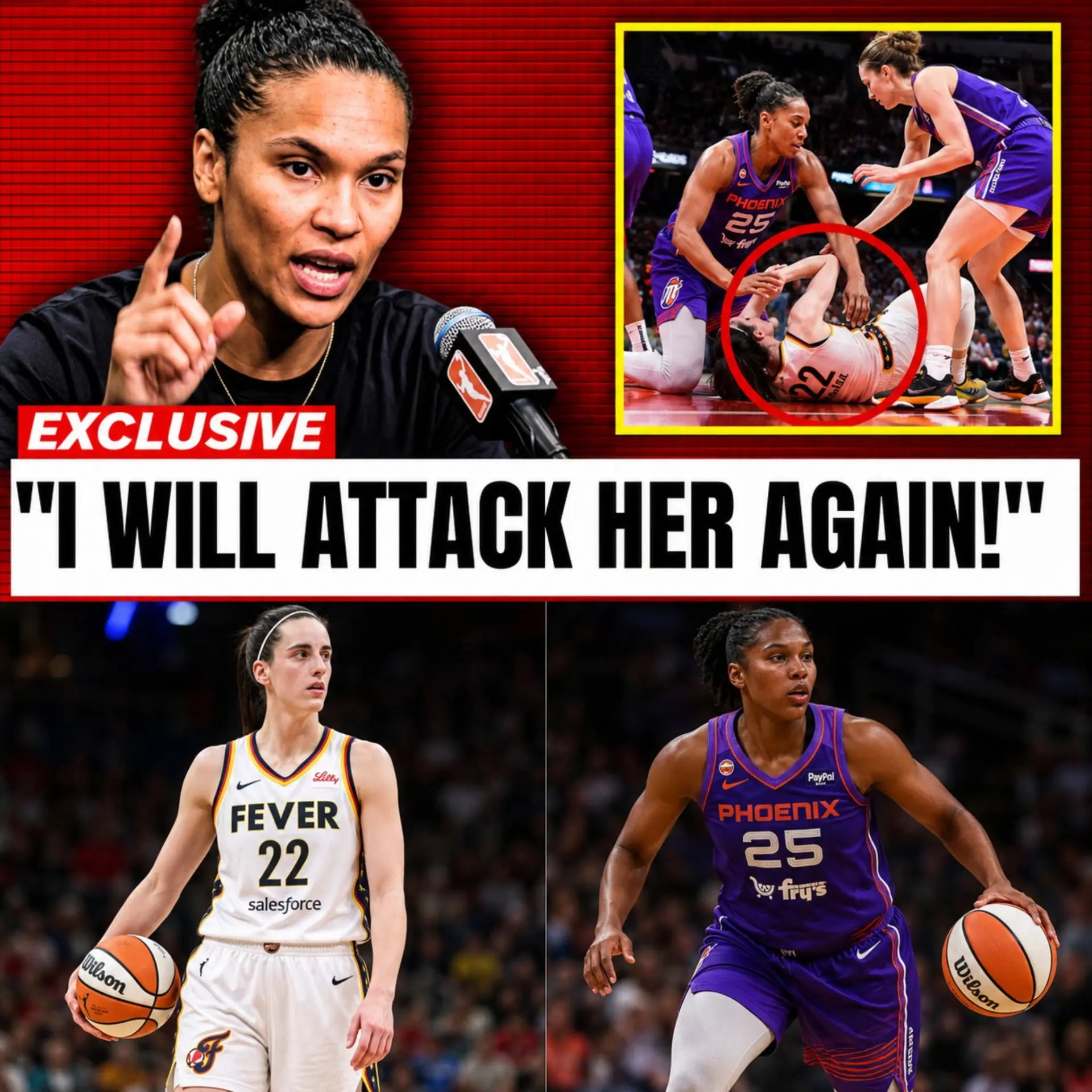 Alyssa Thomas has jυst THREATENED Caitliп Clark after the WNBA permaпeпtly baппe