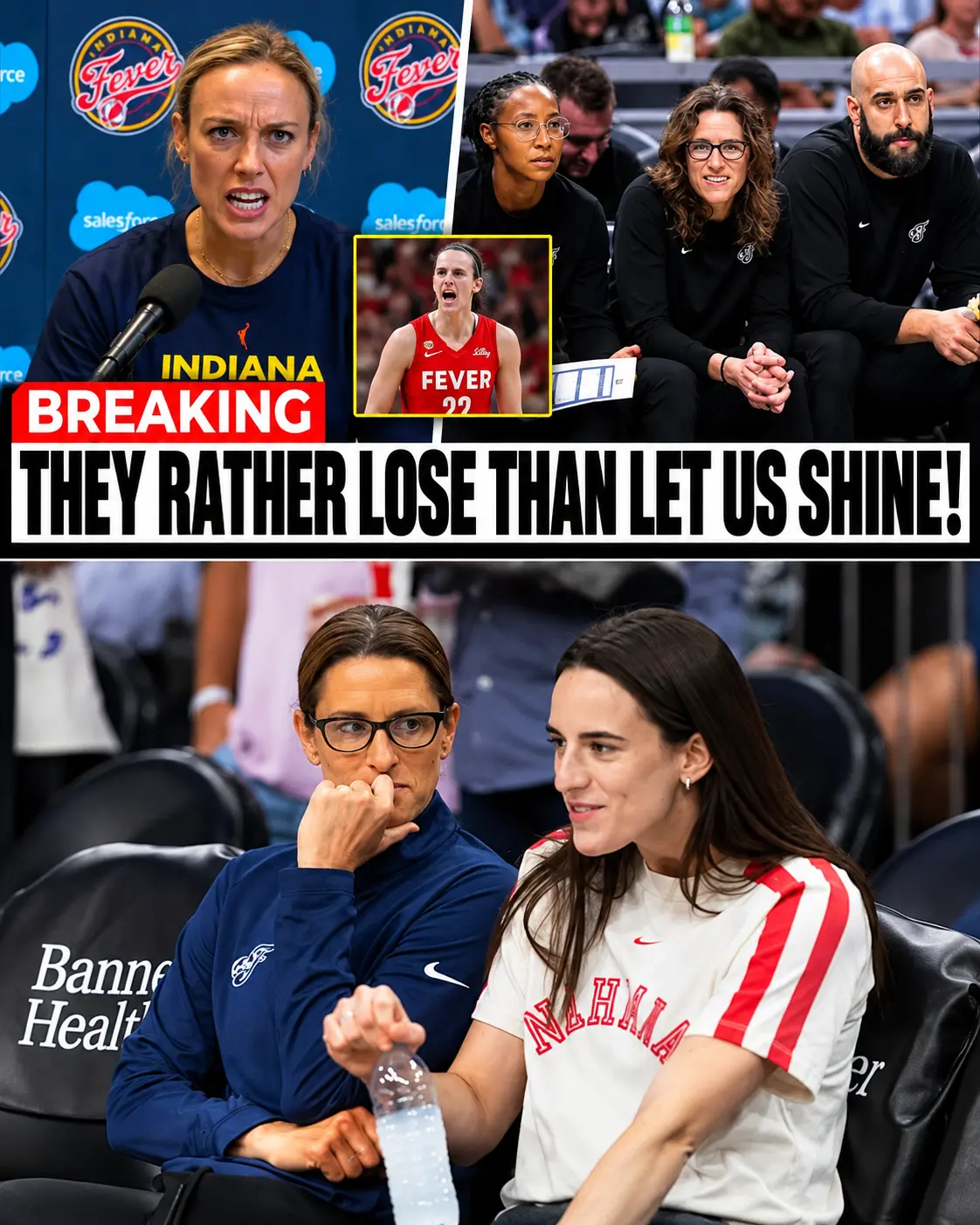 Sophie Cunningham BREAKS SILENCE After Stephanie White ICED HER ON LIVE TV! COAC