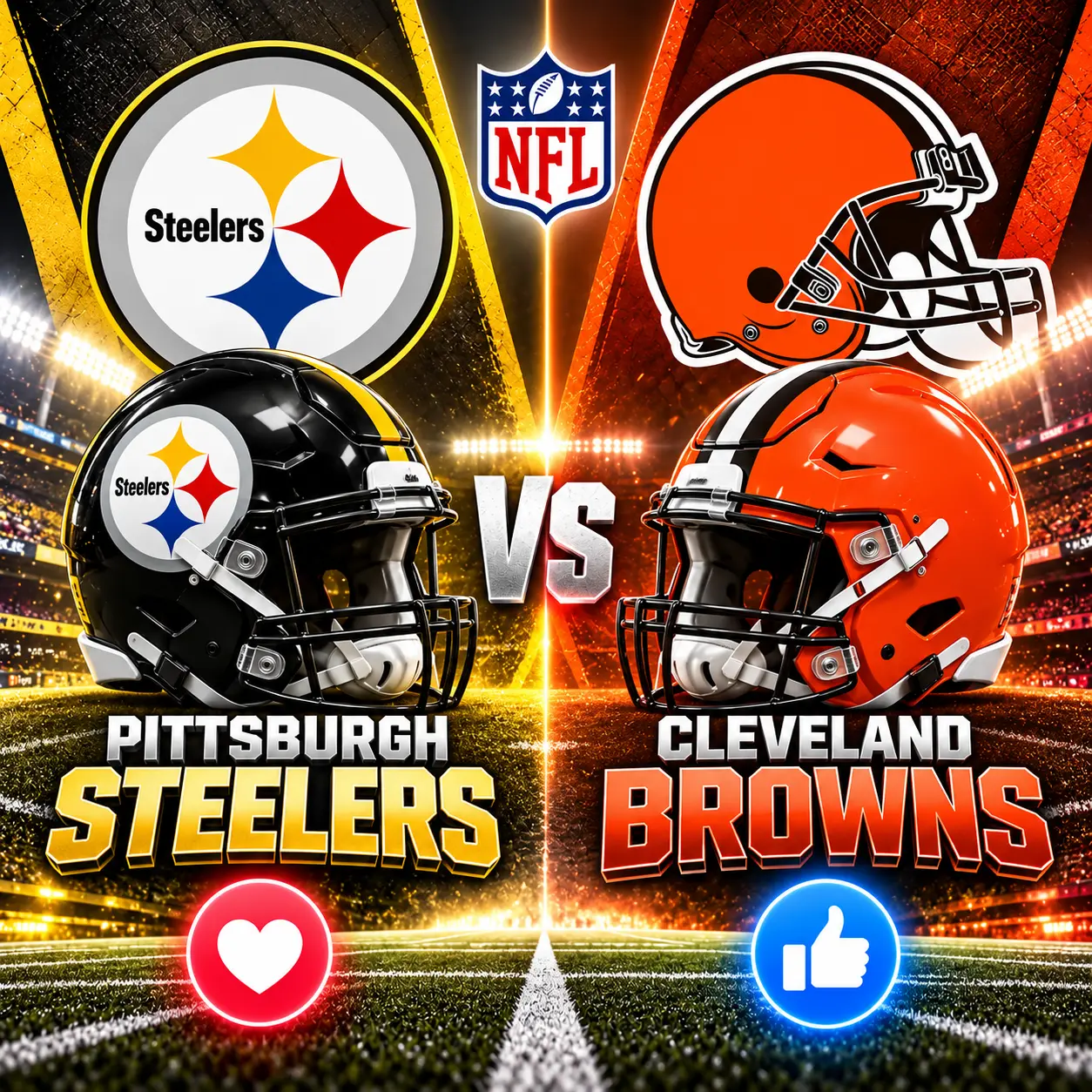 🚨🏈 NFL SHOWDOWN AHEAD: PITTSBURGH STEELERS VS CLEVELAND BROWNS — GAME SCHEDULE