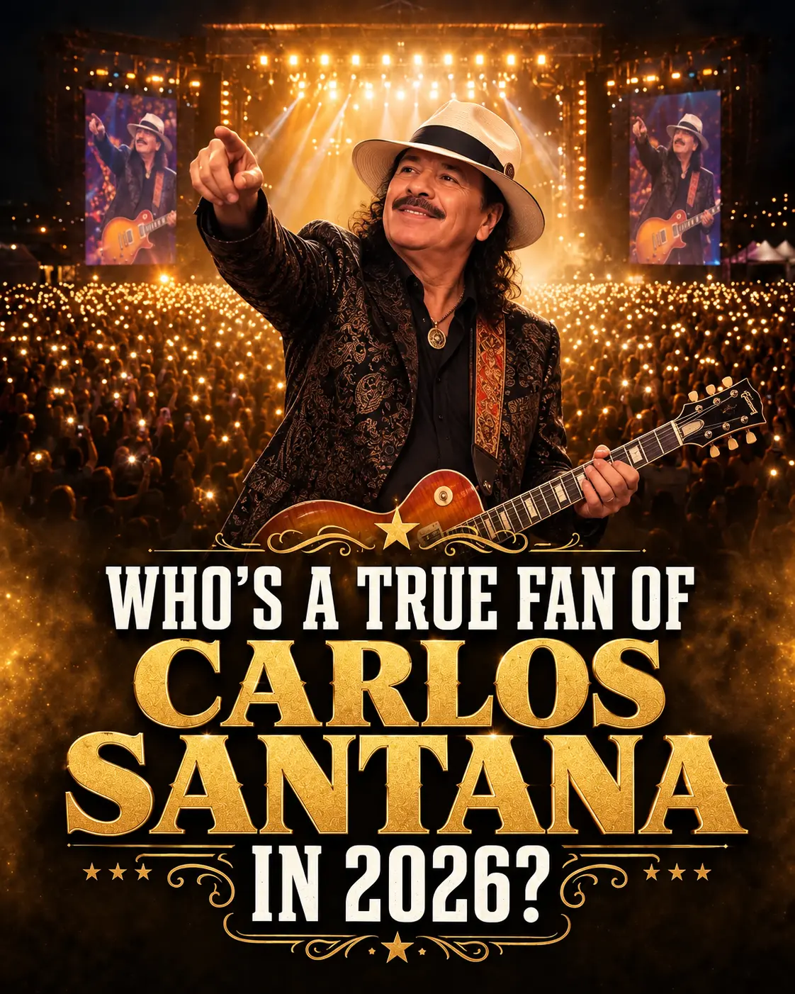 HE BUILT HIS LEGACY ON A GUITAR THAT COULD ELECTRIFY ARENAS — BUT WHEN CARLOS SANTANA PLAYED THROUGH