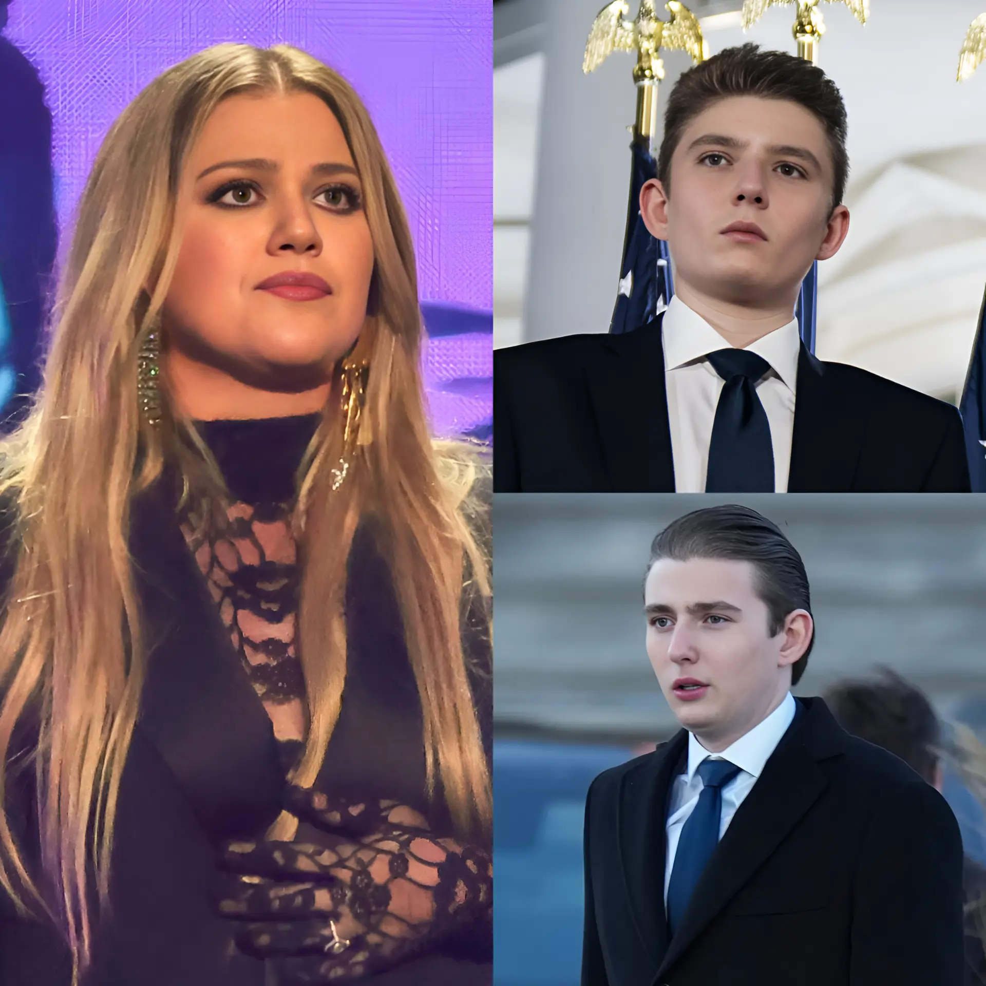 🔥 LIVE MELTDOWN: Barron T.r.u.m.p Explodes After Kelly Clarkson Drops “Verified” Evidence On-Air