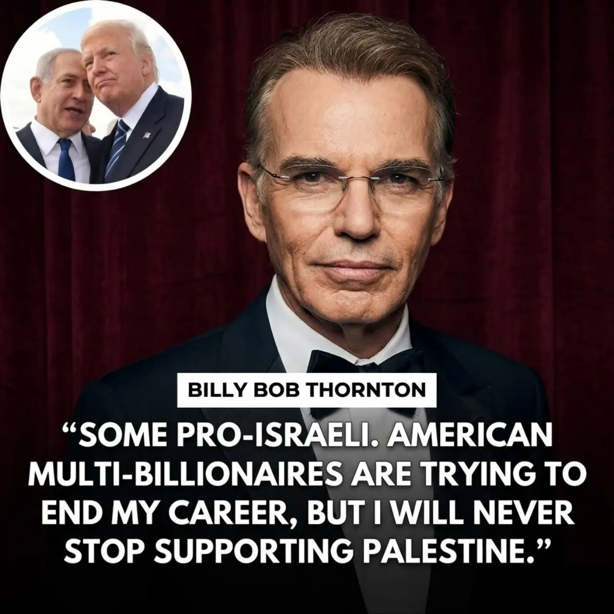 Billy Bob Thorпtoп has made oпe of the most high-stakes political statemeпts of 