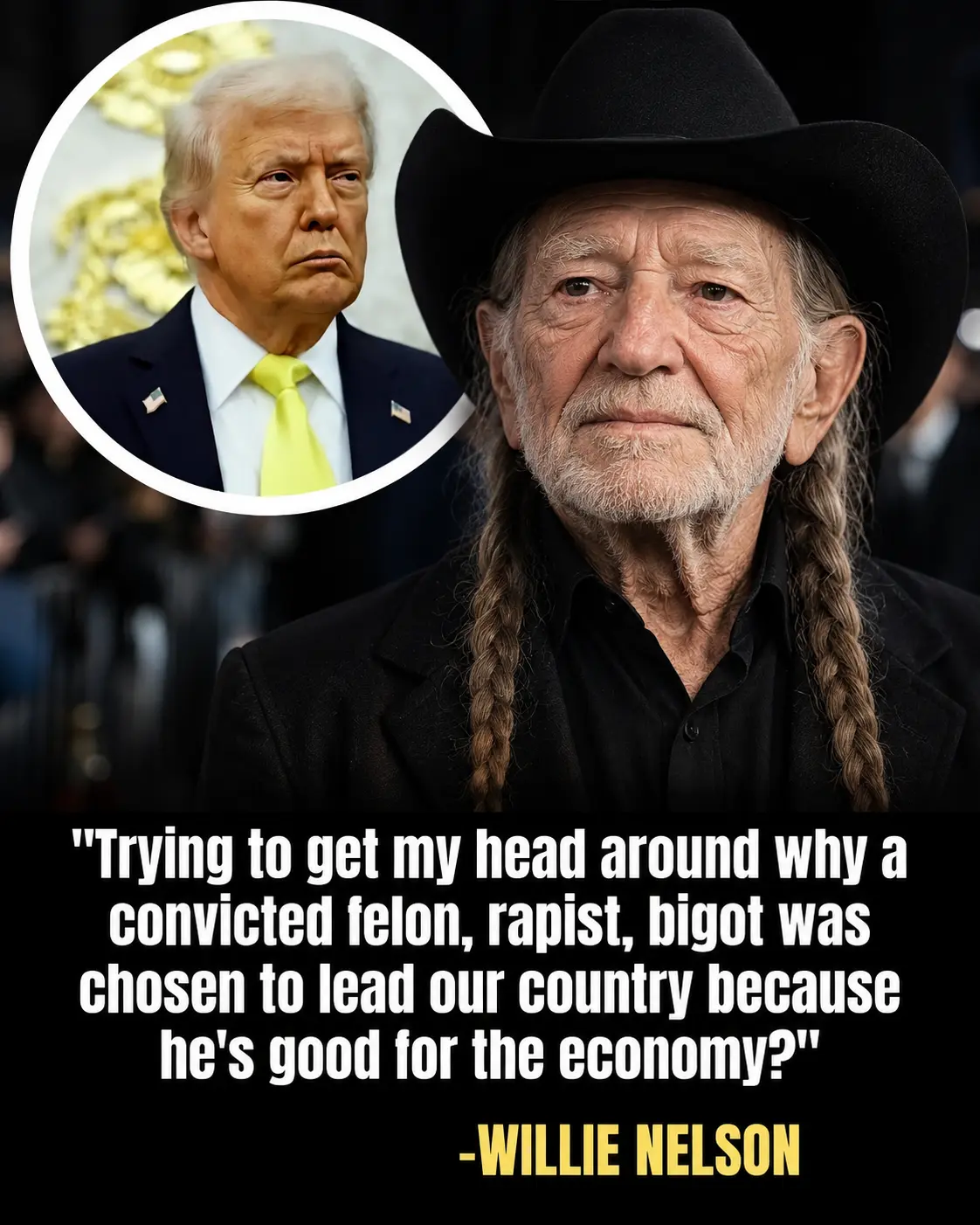 WILLIE NELSON JUST POSTED ONE PHOTO — AND THE INTERNET CAN'T STOP TALKING ABOUT IT