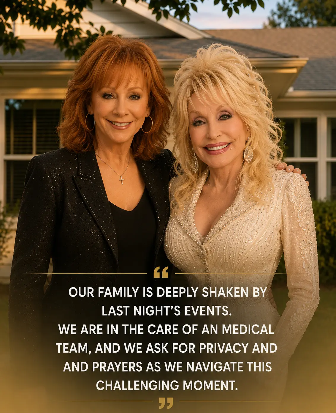 JUST IN....20 MINUTES AGO IN NASHVILLE, TENNESSEE, REBA McENTIRE WAS OFFICIALLY CONFIRMED AS....