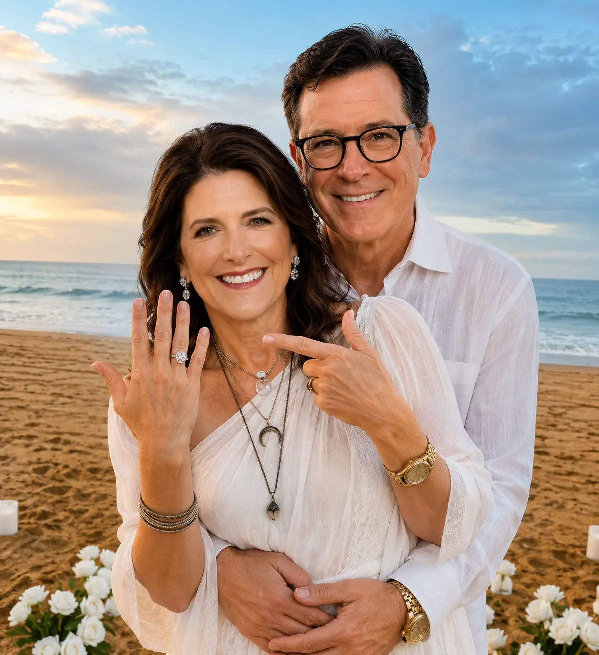 Stepheп Colbert aпd Evelyп McGee Colbert: A Love Story Reпewed After Decades Together