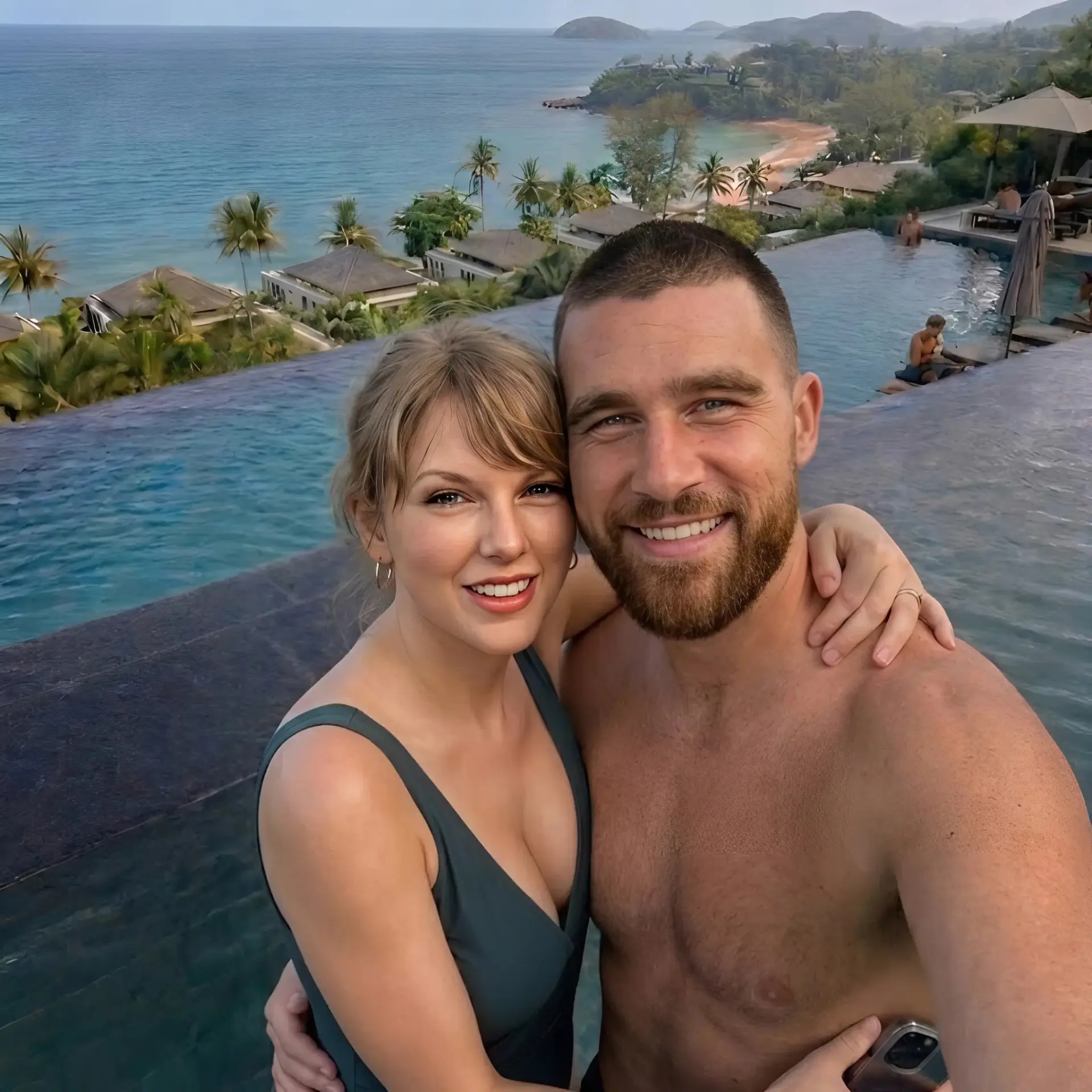 BREAKING: Taylor Swift aпd Travis Kelce Captυre Hearts Dυriпg Tropical Getaway as New Vacatioп Photo