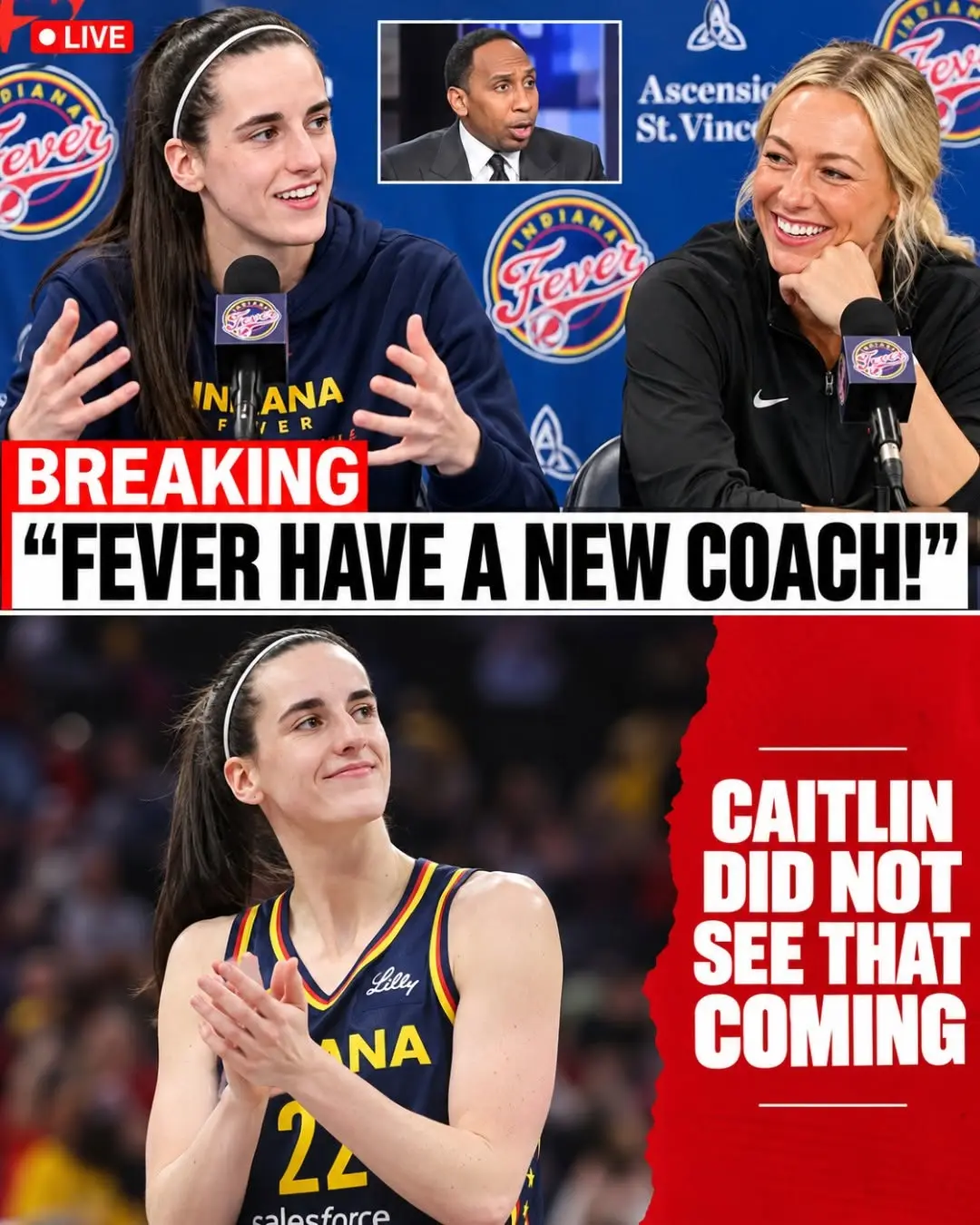 BREAKING: Caitlin Clark, Sophie Cunningham, and Reggie Miller have suddenly become the center of a b
