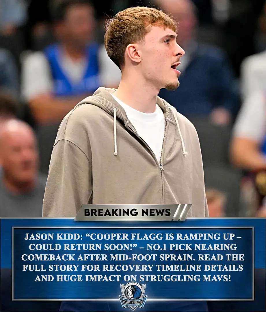 Jason Kidd Drops Key Cooper Flagg Injury Return Update Ahead of Mavs-Hornets