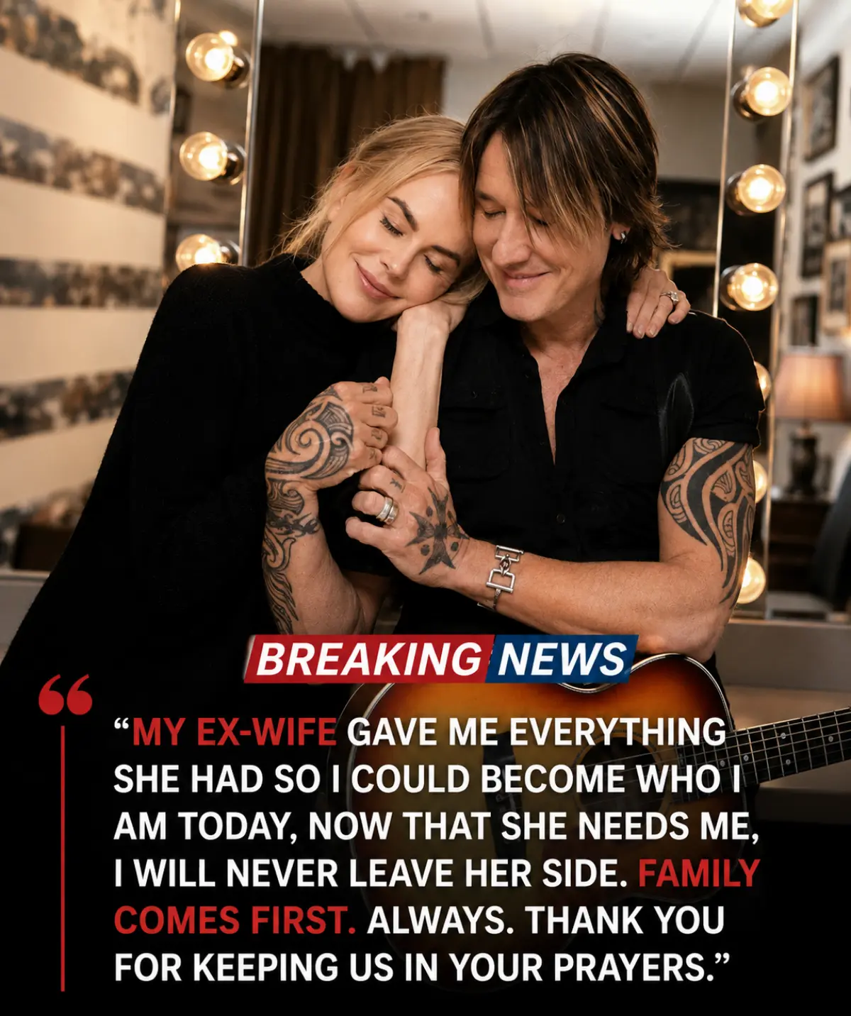 💔 A DEEPLY EMOTIONAL GOODBYE: NICOLE KIDMAN LEAVES KEITH URBAN FIGHTING BACK TEARS