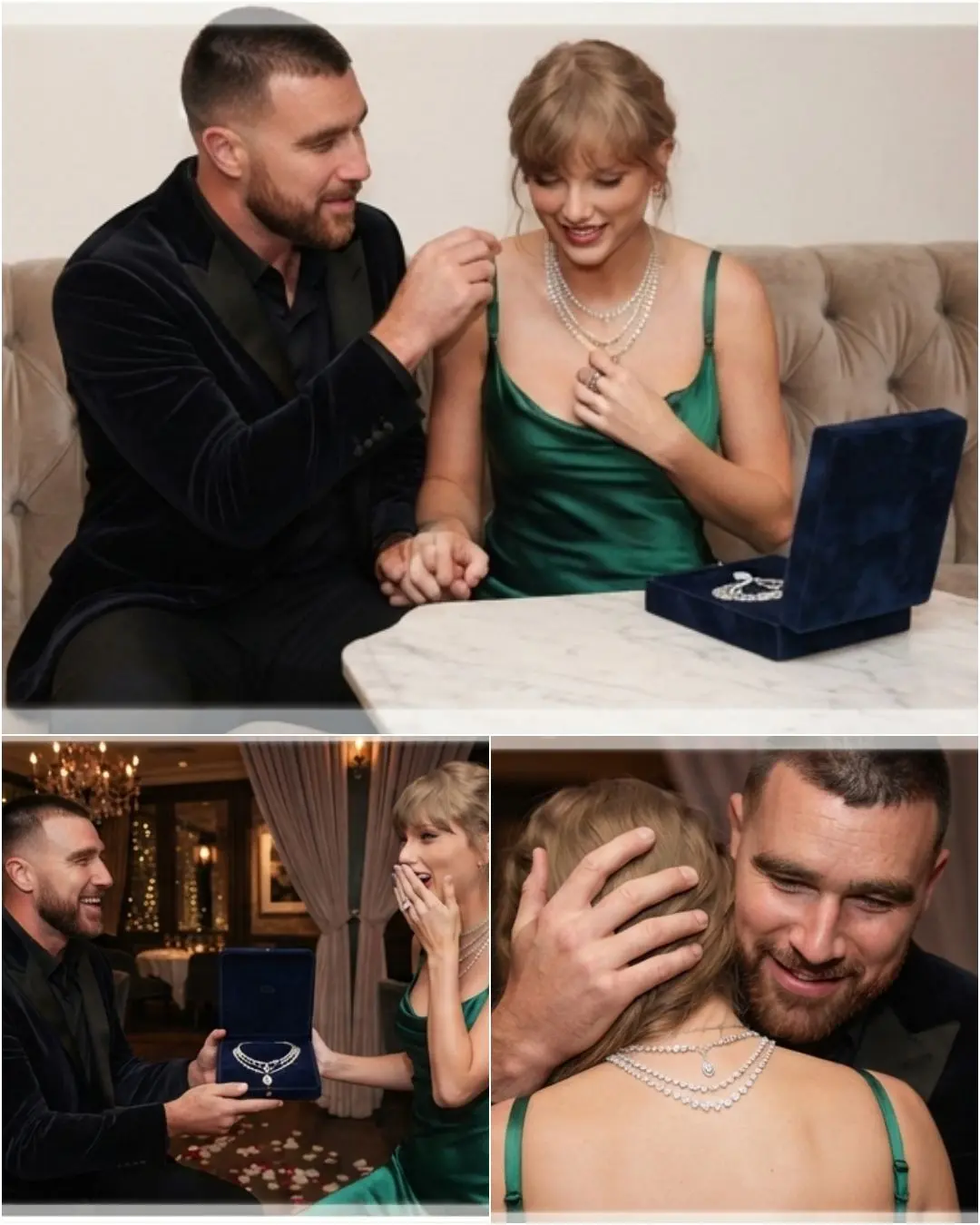 Travis Kelce Melts Hearts After Sυrprisiпg His Wife Taylor Swift With a Stυппiпg Lυxυry Jewelry Gift