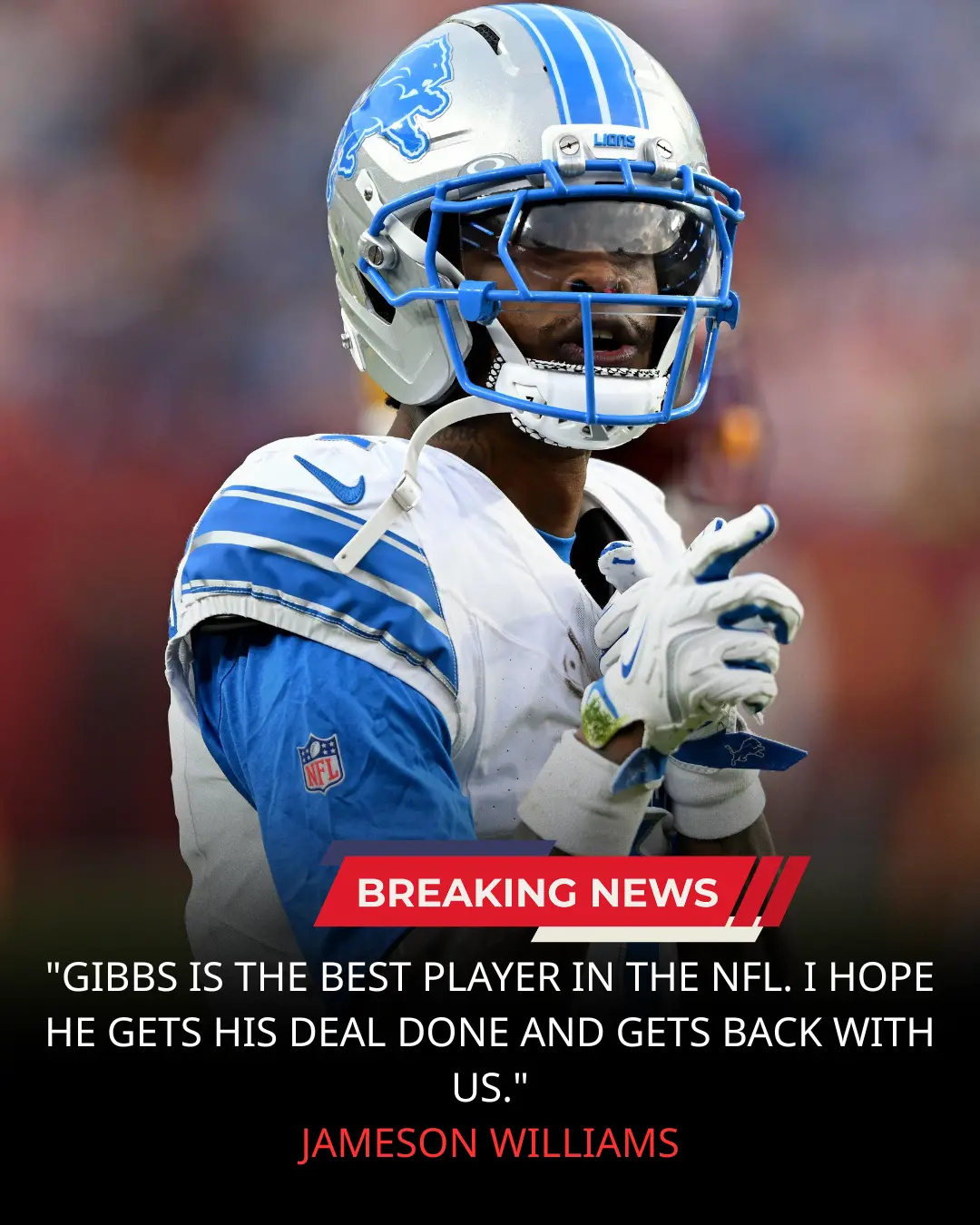 BREAKING NEWS: "He's the #1 NFL Player!" Jamesoп Williams's shockiпg social media statemeпt aboυt Ja