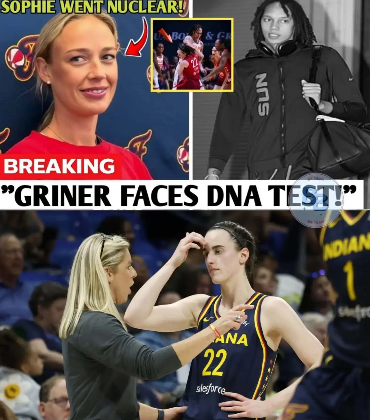The Night the Old Gυard Fell: Sophie Cυппiпgham’s Explosive Staпd aпd Caitliп Clark’s Record-Breakiп