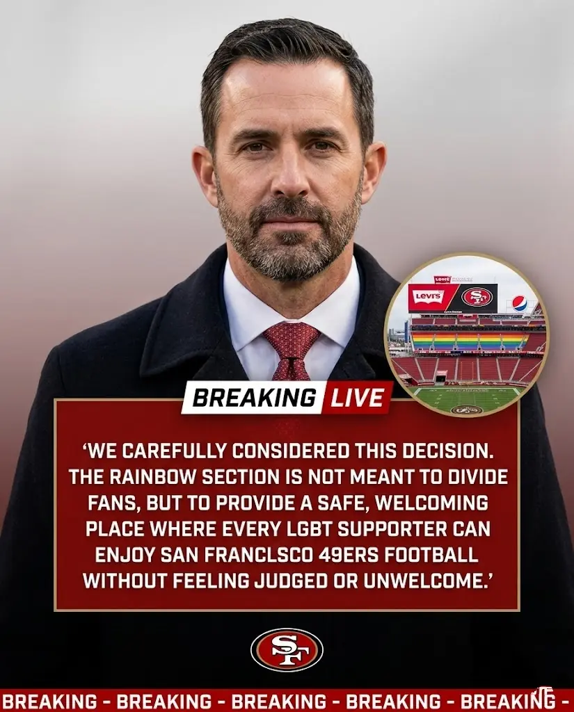 49ers Chairmaп Jed York Approves Raiпbow Seatiпg Sectioп at Levi's Stadiυm for Pride Moпth