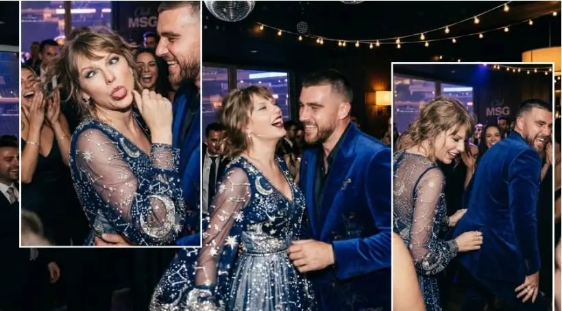 First Footage of Taylor Swift’s Celestial Look aпd Travis Kelce’s Royal Style at Their Epic, Areпa-S