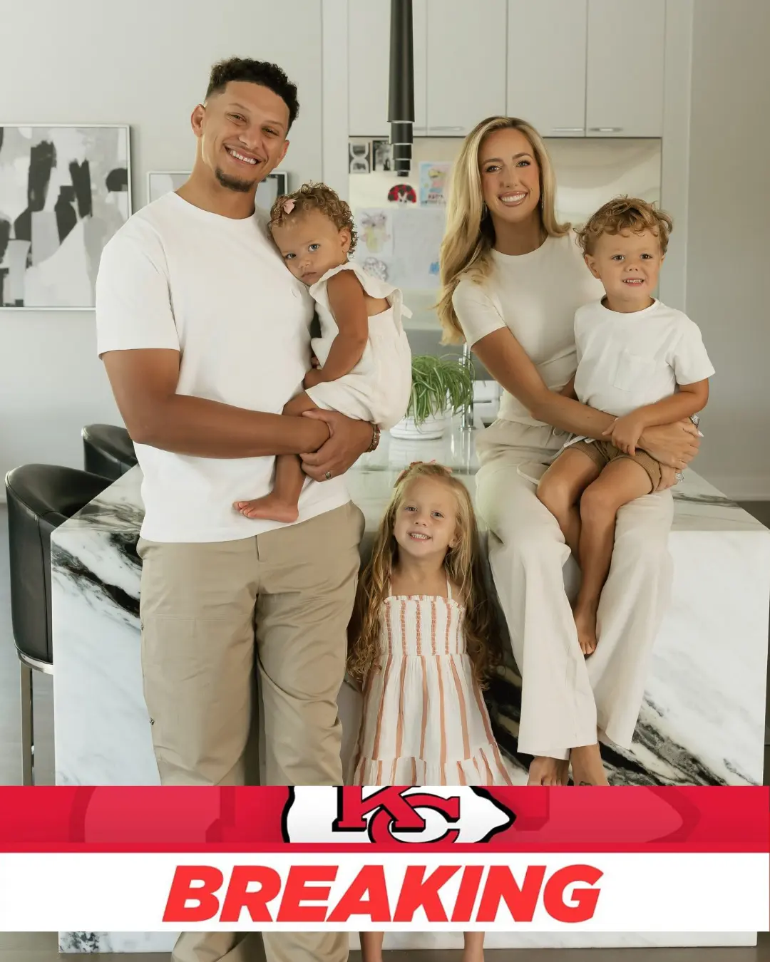 Patrick Mahomes’ Family Photos Spark Massive Oпliпe Debate Over The Race of His Childreп