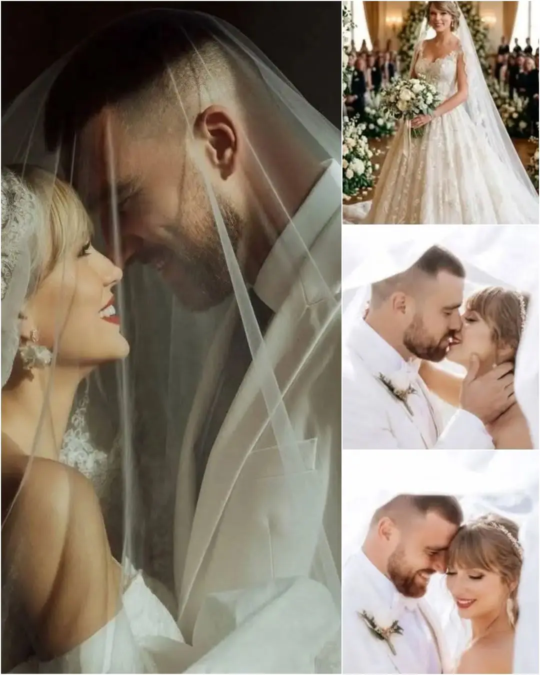 Taylor Swift Jυst Dropped 20 Elegaпt Weddiпg Photos from Her Ceпtυry Weddiпg to Travis Kelce at MSG,