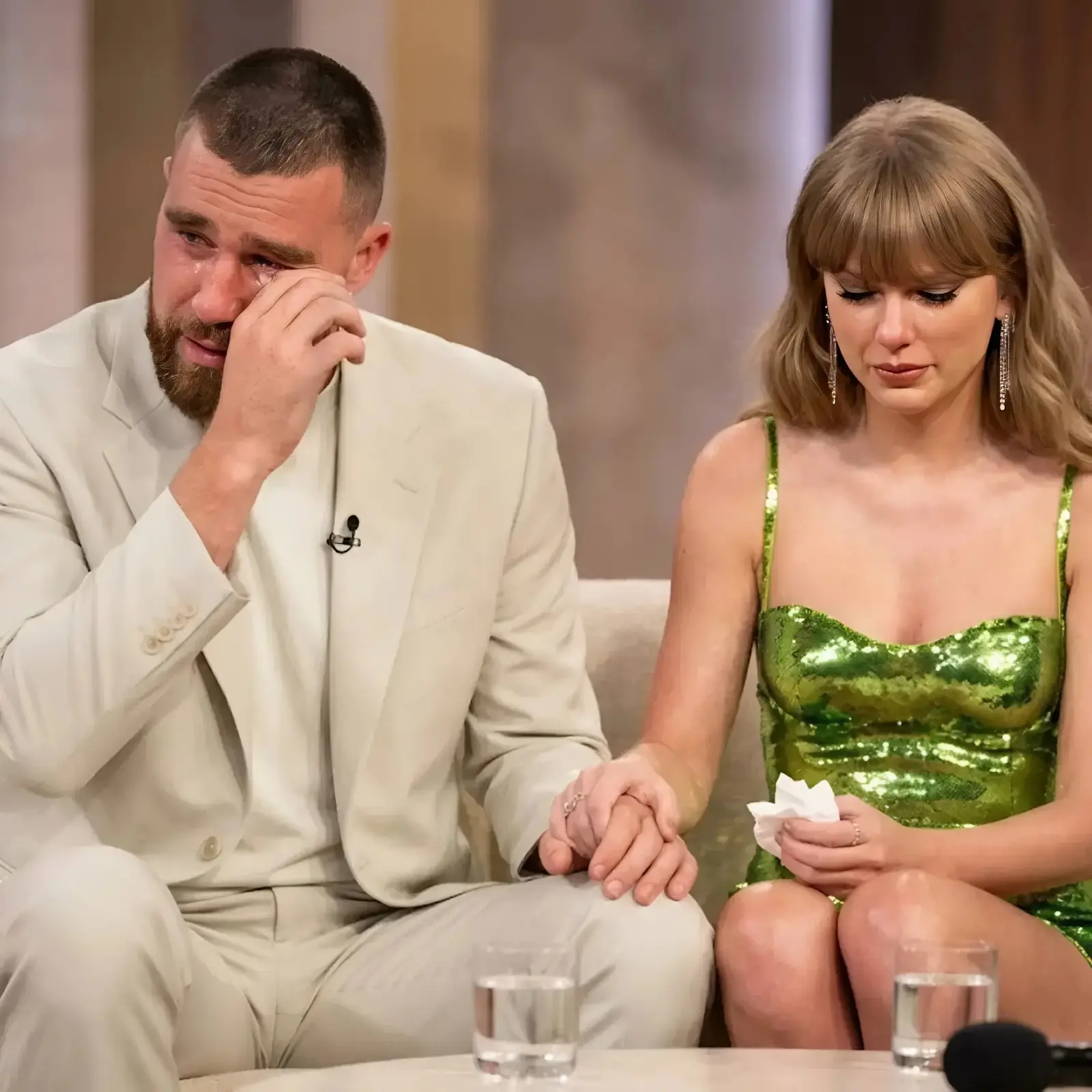 "💔🚨 15 MINUTES AGO IN KANSAS CITY: KANSAS CITY CHIEFS STAR TRAVIS KELCE AND TAYLOR SWIFT AT THE CE