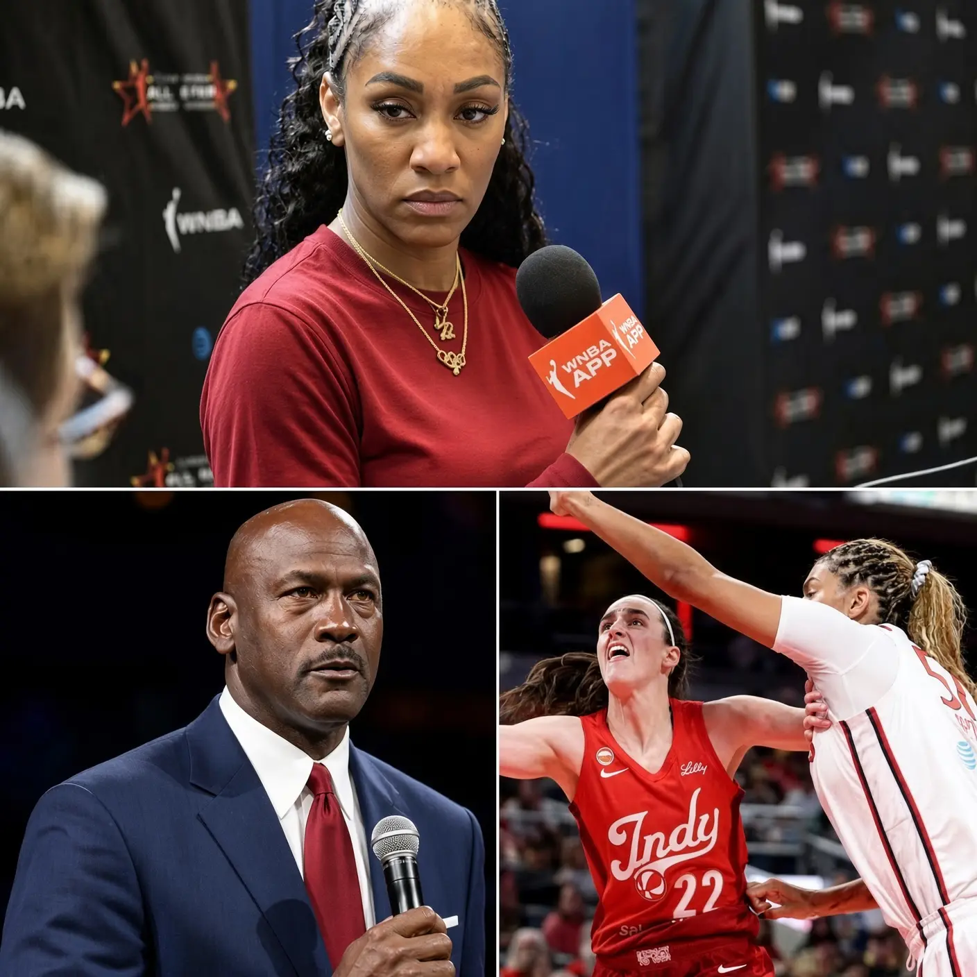 🚨 🏀 SHOCKING: A’JA WILSON FIRES BACK AT CAITLIN CLARK WITH “YOU LOST, AND YOU’RE STILL TALKING!” —