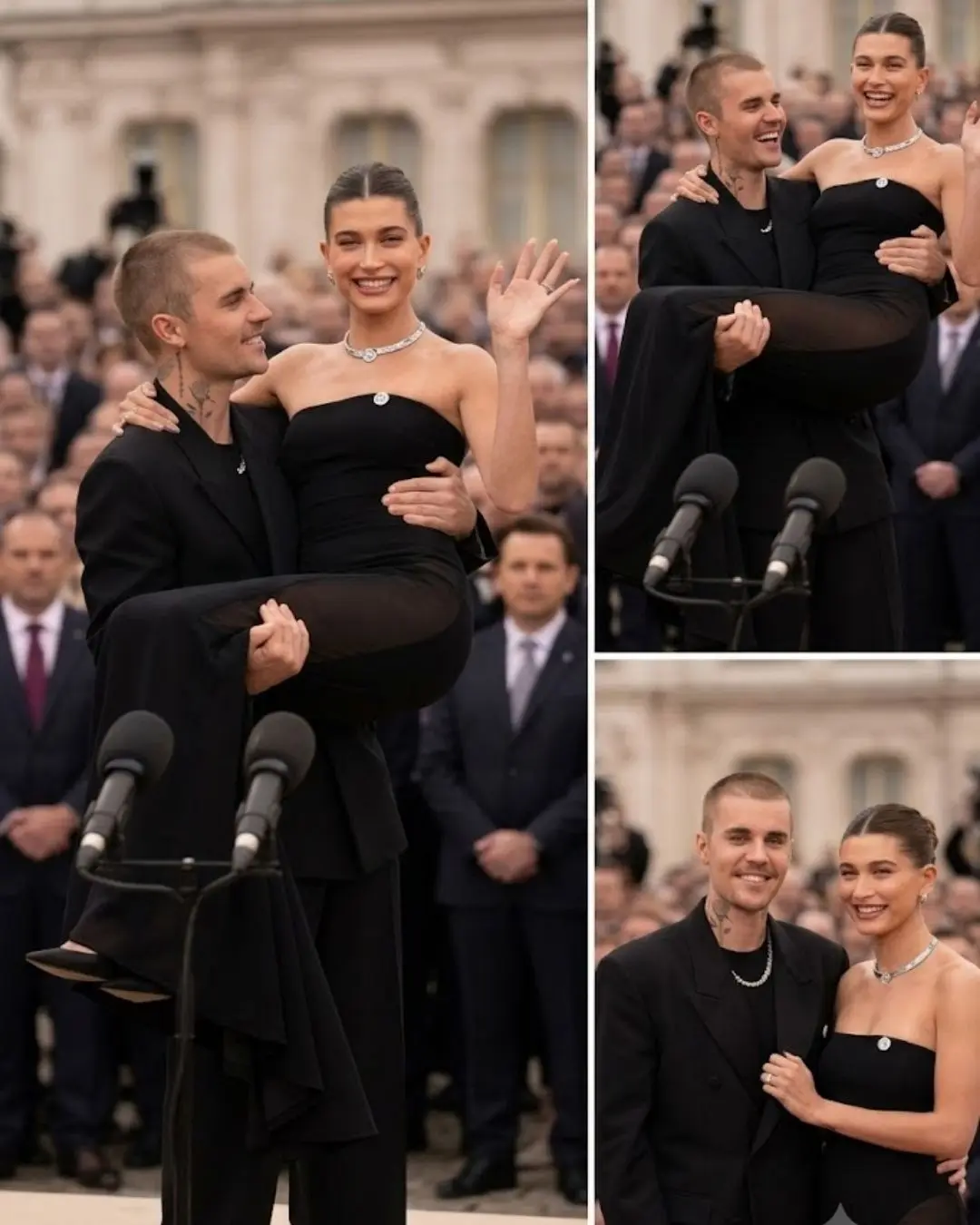 IT’S FINALLY OFFICIAL! Our hearts are bursting! Justin Bieber and Hailey Bieber just surprised the e