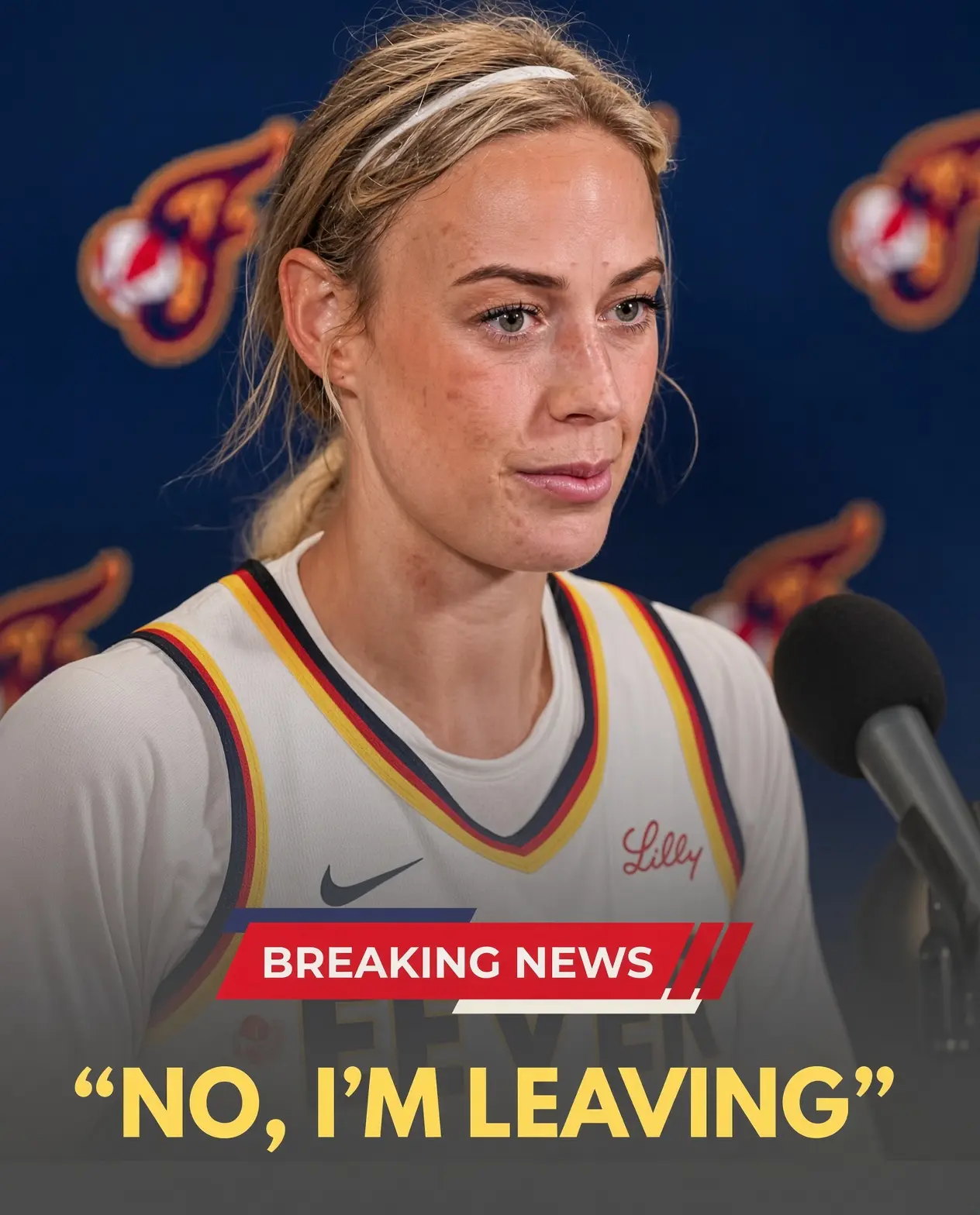 🚨 BREAKING: “No, I’m Leaving” — Indiana Fever star Sophie Cunningham stuns the basketball world by 