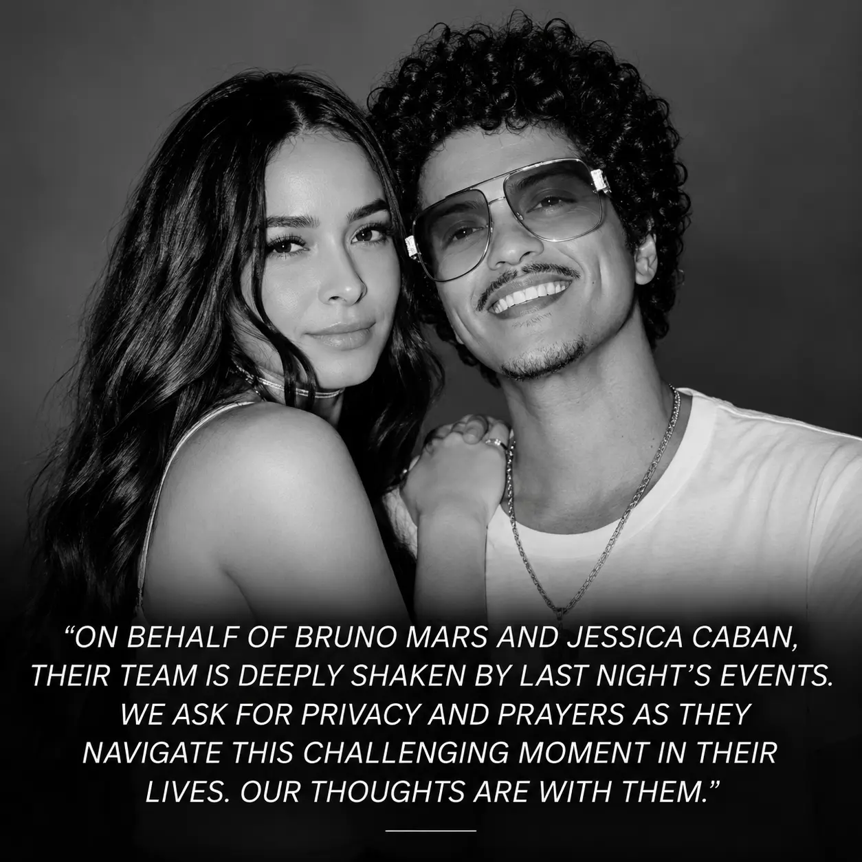 💔🚨 BRUNO MARS’S 13-WORD MESSAGE ABOUT JESSICA CABAN REVEALS THE ONE THING FAME COULD NEVER GIVE HI