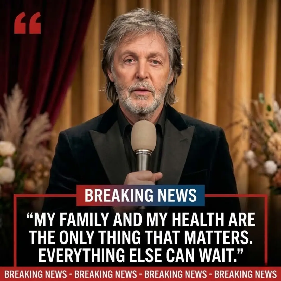 SAD NEWS: Global music icon Paul McCartney has unexpectedly announced that he will be stepping away