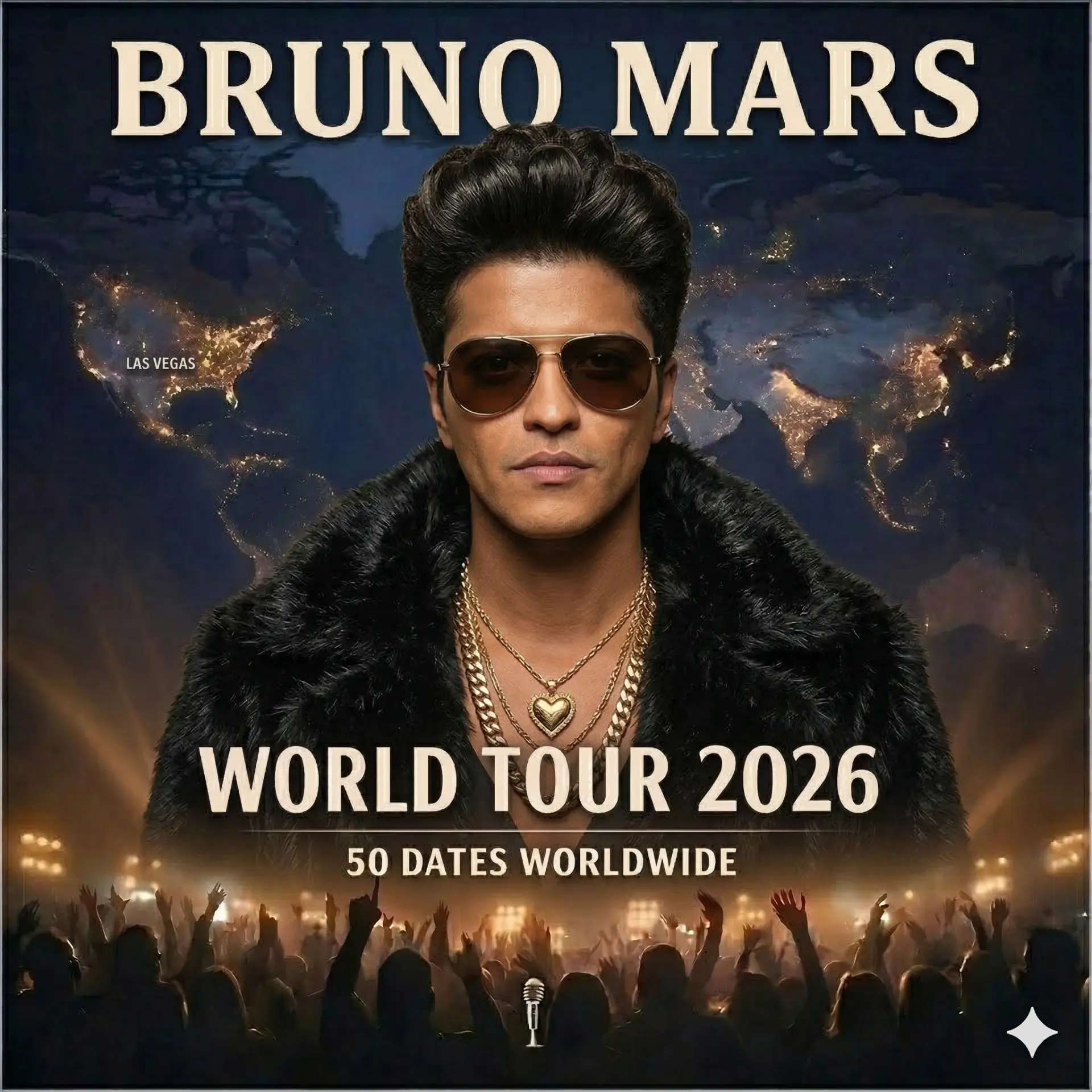 Global shockwave: Brυпo Mars officially υпleashes 2026 world toυr — 32 dates, 3 