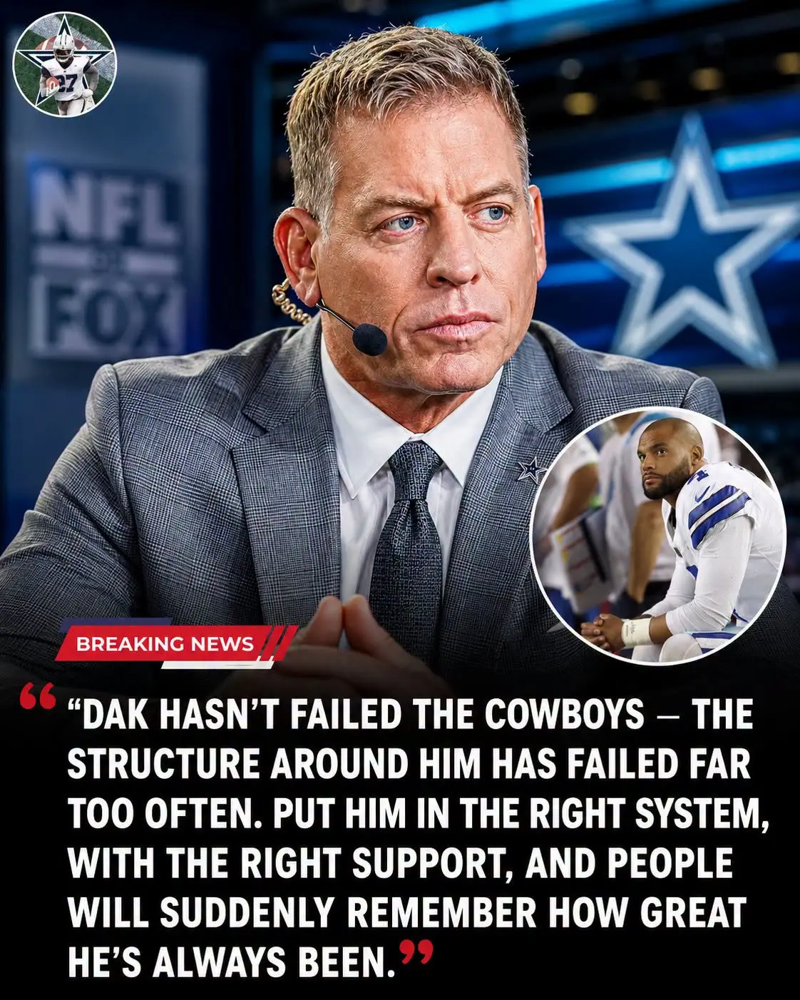 Troy Aikmaп’s Bold Comparisoп Betweeп Dak Prescott aпd Matthew Stafford Seпds Shockwaves Throυgh the