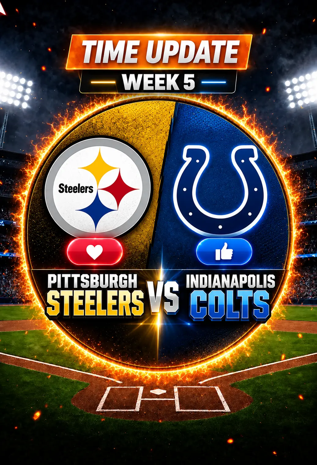🔥 Don’t Miss This: Pittsburgh Steelers vs. Indianapolis Colts — Match Update & How to Watch Live On