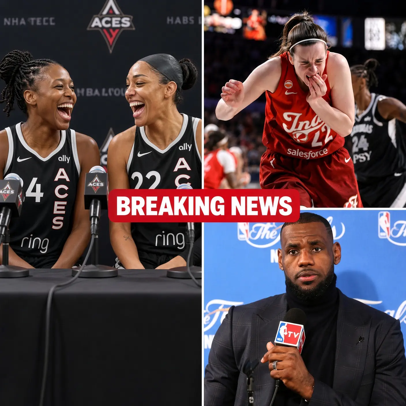 🚨🏀 BREAKING NEWS: A’JA WILSON PRAISES JEWELL LOYD WITH “YOU DID YOUR JOB!” AFTER THE HARD FOUL THA