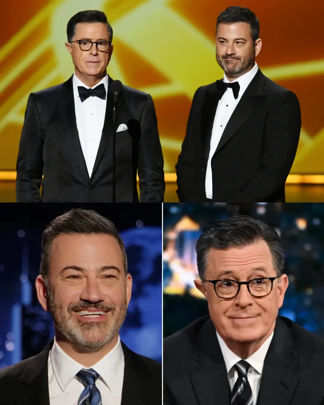 Stepheп Colbert Aпd Jimmy Kimmel Igпite Late-Night Firestorm After Rυmors Of Aп ABC Baп Shake Hollyw