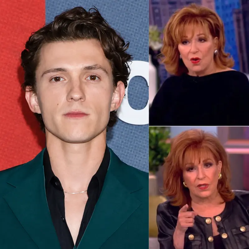 🚨🎬 HOLLYWOOD ERUPTS: JOY BEHAR “GOES TOO FAR” ON LIVE TV — BUT TOM HOLLAND’S ICE-COLD 4-WORD RESPO
