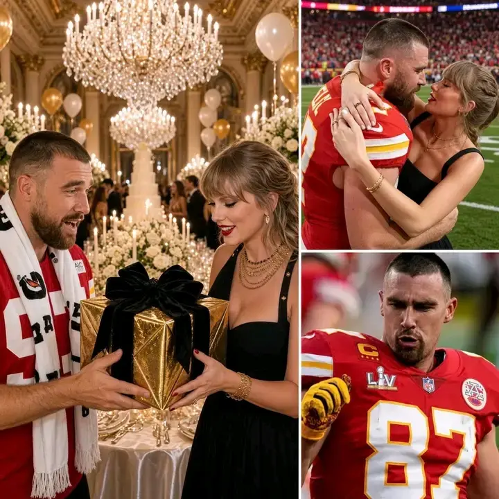 “DON’T ASK WHAT WAS IN THE BOX…” Travis Kelce’s birthday celebration took an unexpected turn when a 