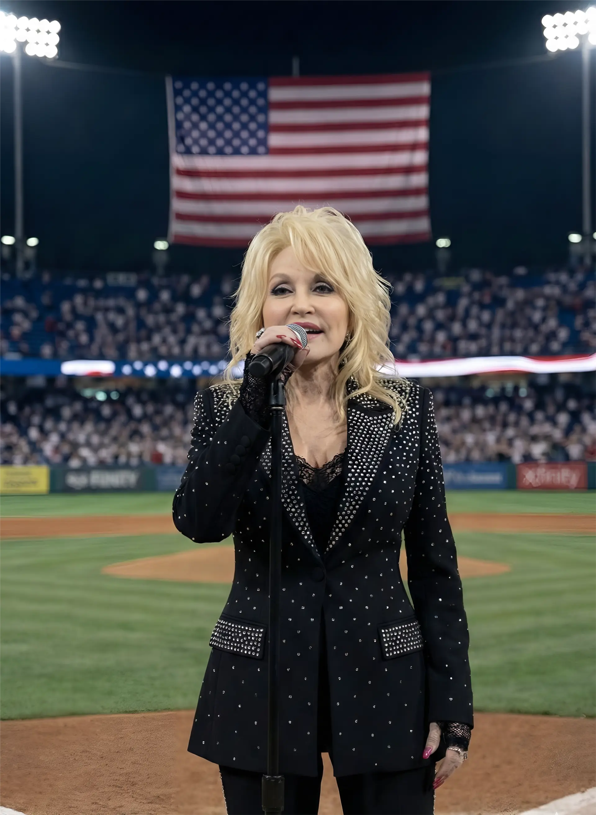 No One Expected Her to Sing — but Dolly Parton’s Rendition of the American National Anthem Brought t