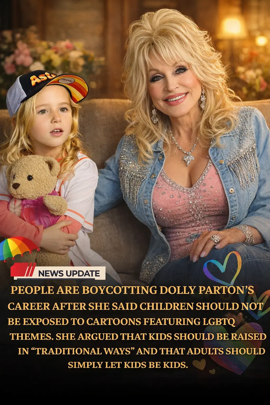 BOYCOTT CALLS GROW: DOLLY PARTON FACES BACKLASH AFTER CONTROVERSIAL REMARKS