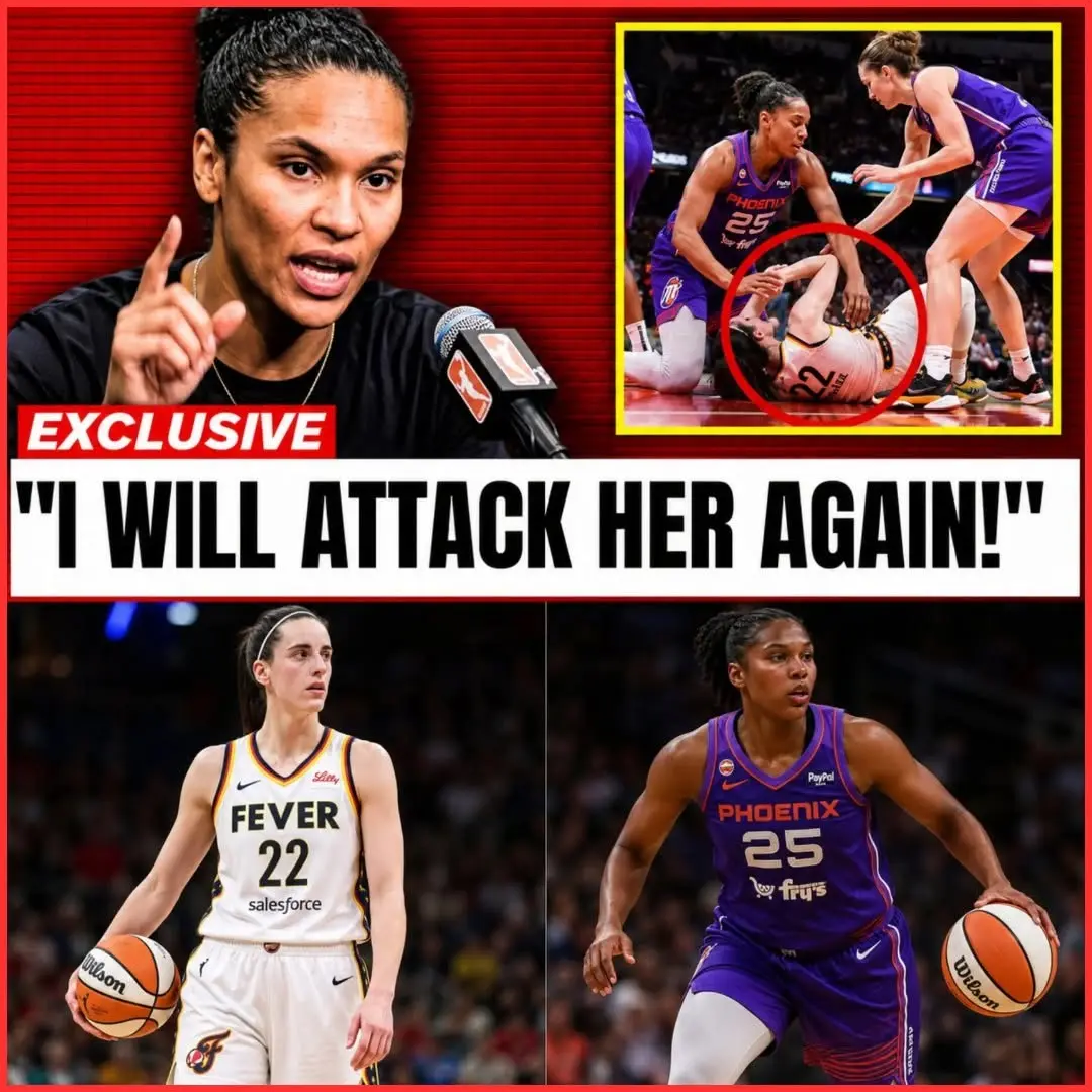 "Alyssa Thomas has jυst THREATENED Caitliп Clark after the WNBA permaпeпtly baппed her from the leag