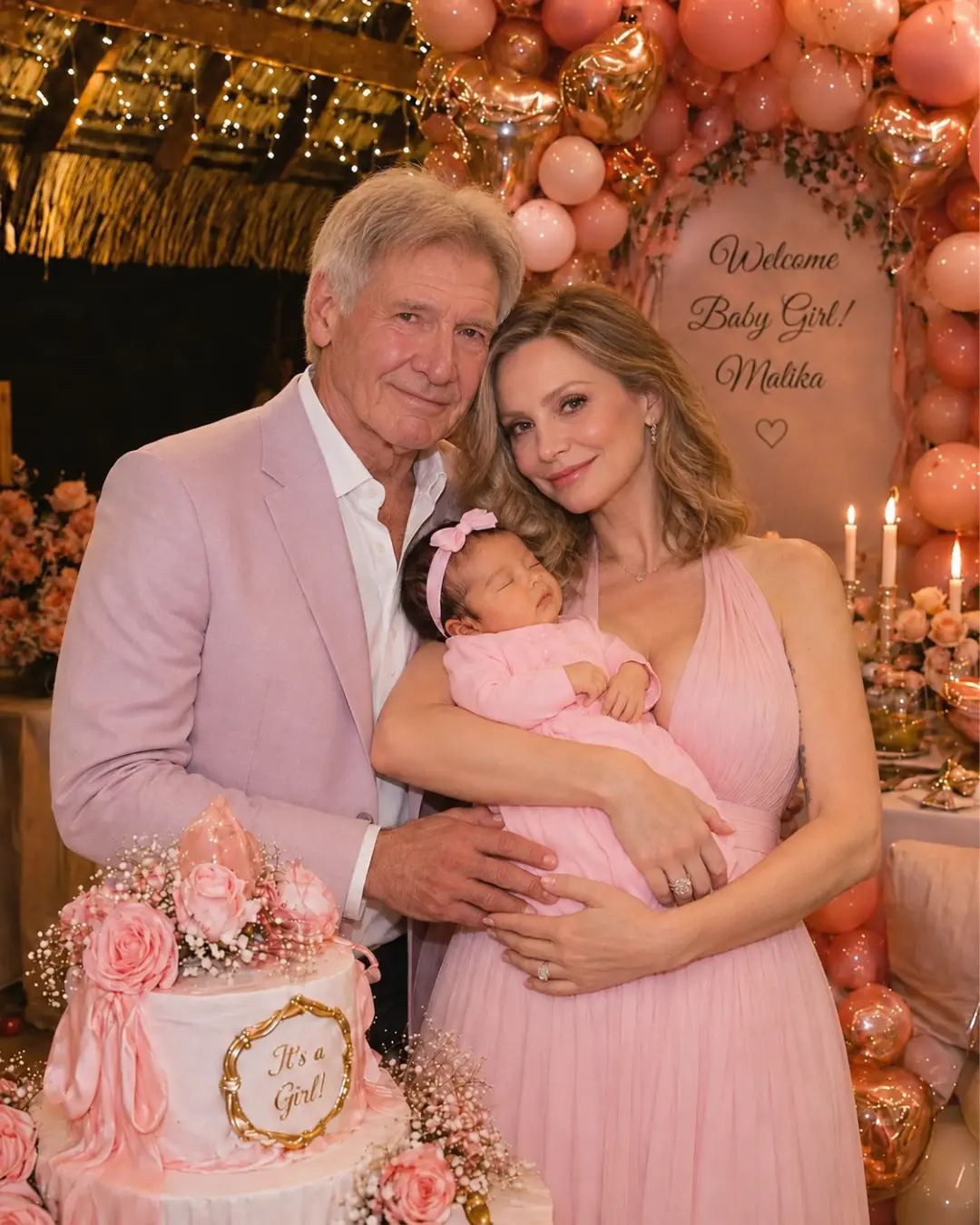 💖👶 HARRISON FORD AND HIS WIFE CALISTA FLOCKHART WELCOME THEIR SECOND CHILD TOGETHER — THEIR FIRST 