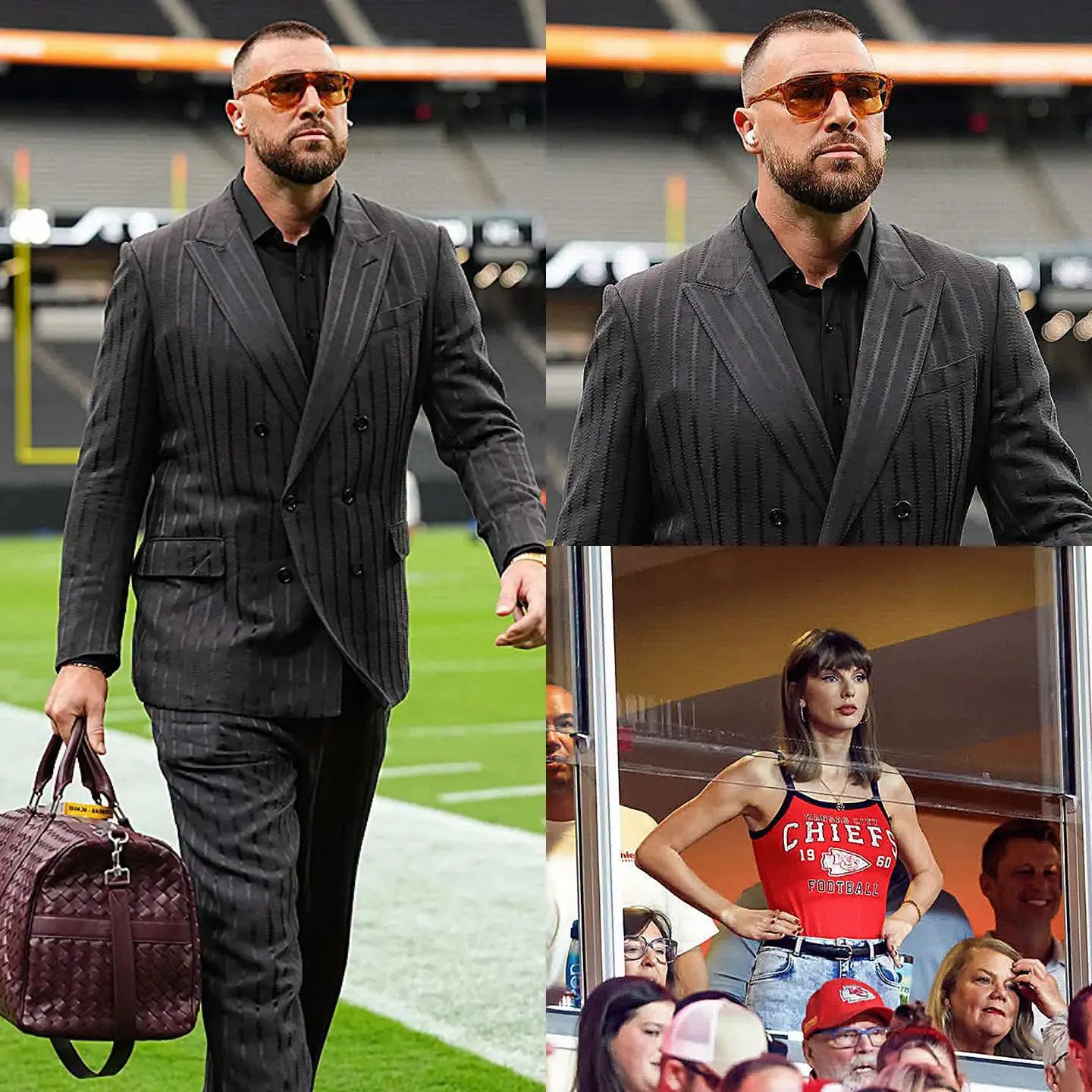 Travis Kelce Turns the NFL Tunnel Into a Fashion Runway With a Jaw-Dropping $94,