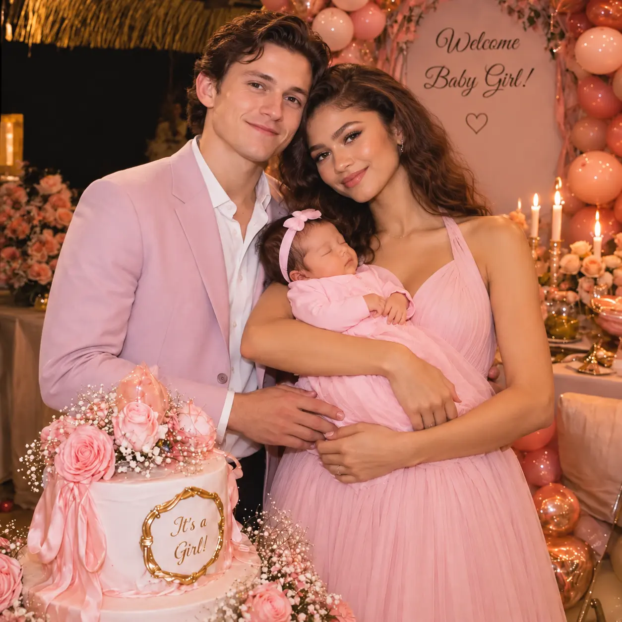 💖👶 Tom Holland and Zendaya Welcome Their First Daughter in Heartwarming Family Story — “Our Lives 