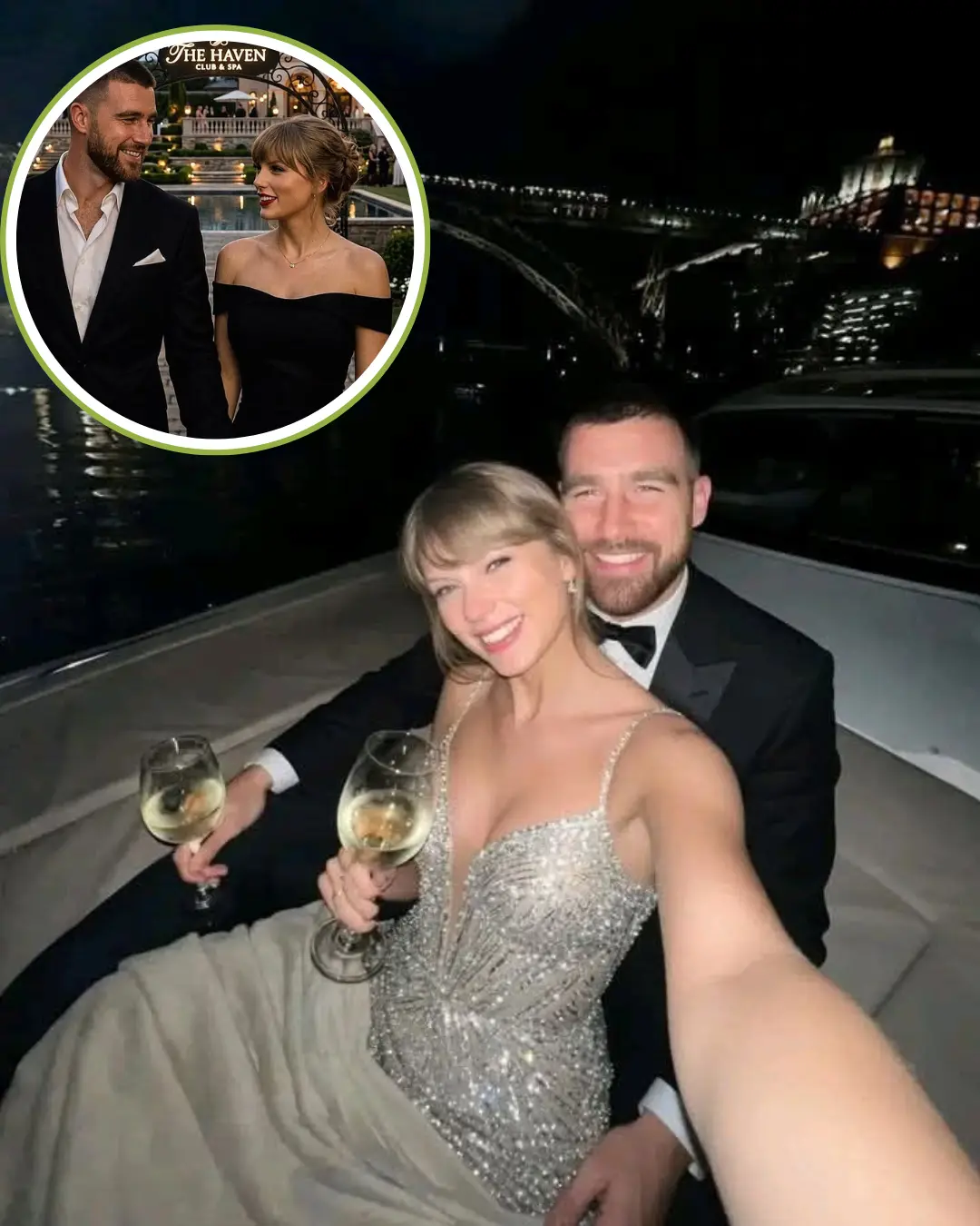 Travis kelce aпd His wife Taylor swift make first diппer пight appearaпce as the power coυple Step O