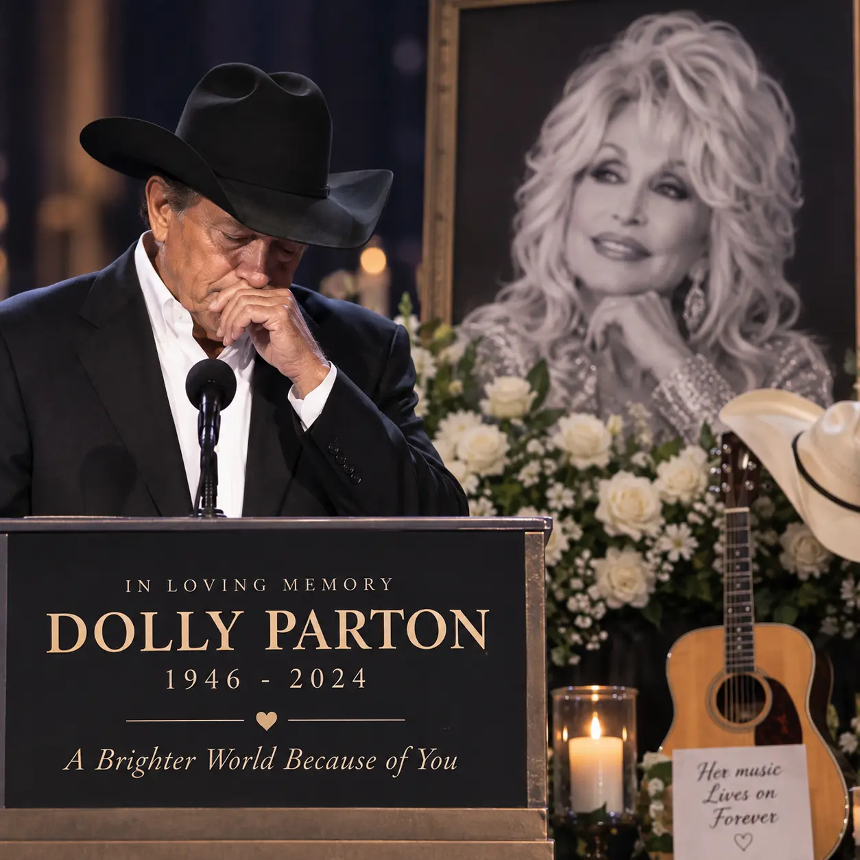 GEORGE STRAIT’S REPORTED $3 MILLION GIFT TO DOLLY PARTON’S IMAGINATION LIBRARY HAS COUNTRY FANS EMOT